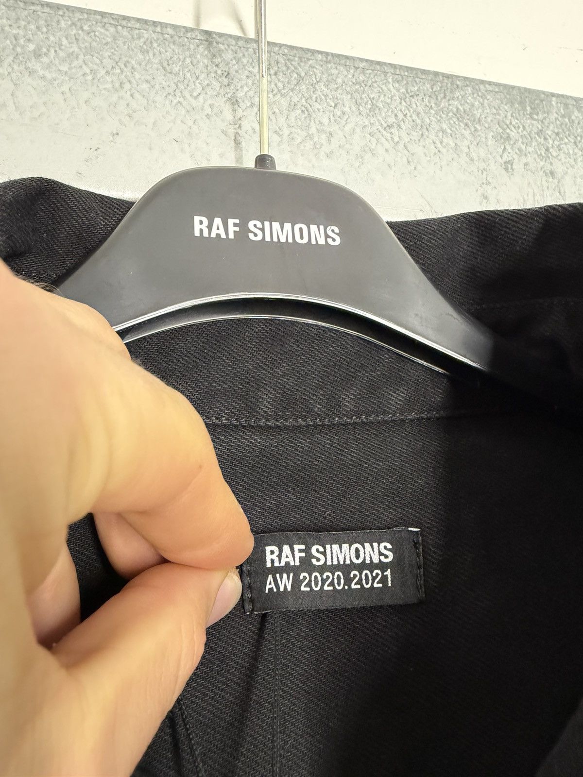 Raf Simons Raf Simons AW20-21 Life On Mars Patch Denim Overshot Size US S / EU 44-46 / 1 - 7 Thumbnail
