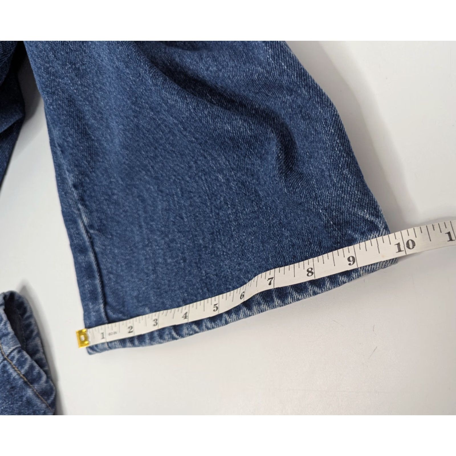 Dickies Dickies Jeans Men 5-Pocket Straight Relaxed Fit Blue 44x32 Denim Cotton Workwear Big & Tall W Mens Size US 44 / EU 60 - 7 Thumbnail