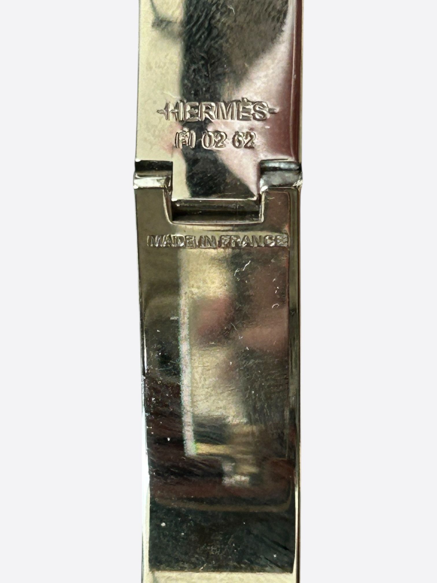 Hermes Hermes Palladium & Black Clic Clac H Bracelet Size ONE SIZE - 3 Thumbnail