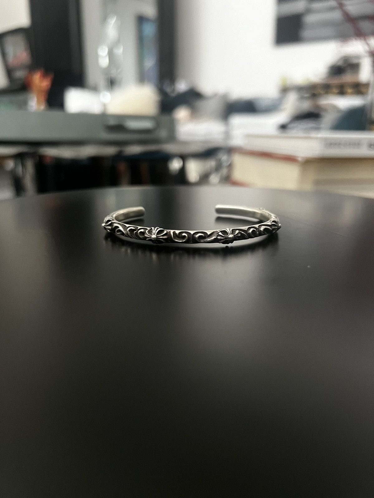 Chrome Hearts Chrome Hearts Bangle SBT Band Bracelet | Grailed 