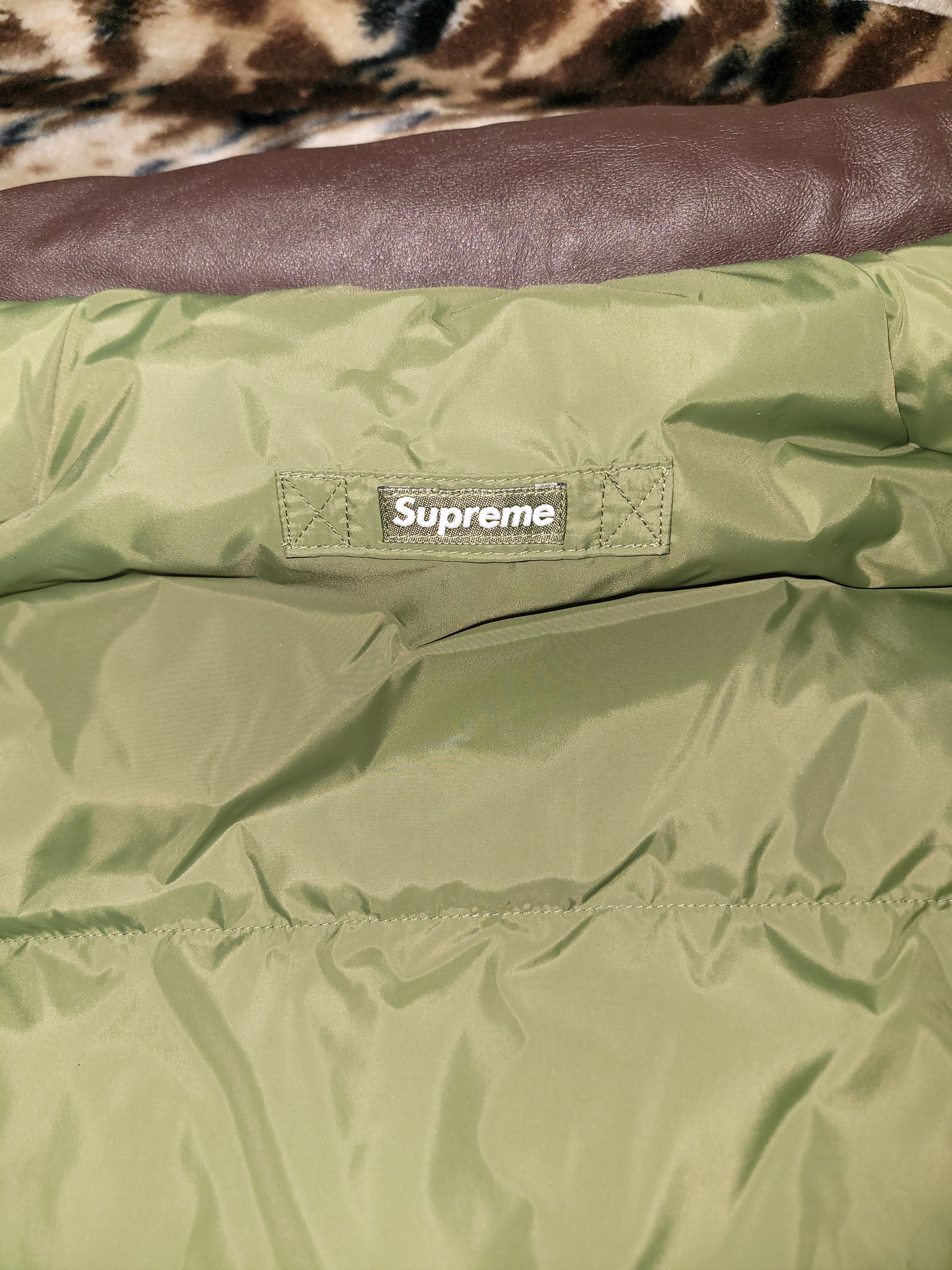 Supreme Supreme Reversible Puffer Down Jacket Size US L / EU 52-54 / 3 - 15 Thumbnail