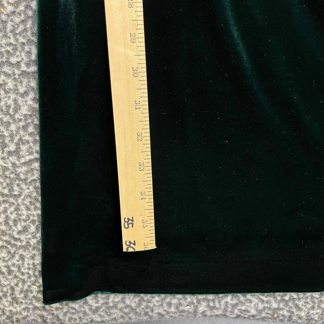 Vince Camuto Vince Camuto Dress Women 4 Green Bodycon Velvet Cowl Neck Size S / US 4 / IT 40 - 5 Thumbnail