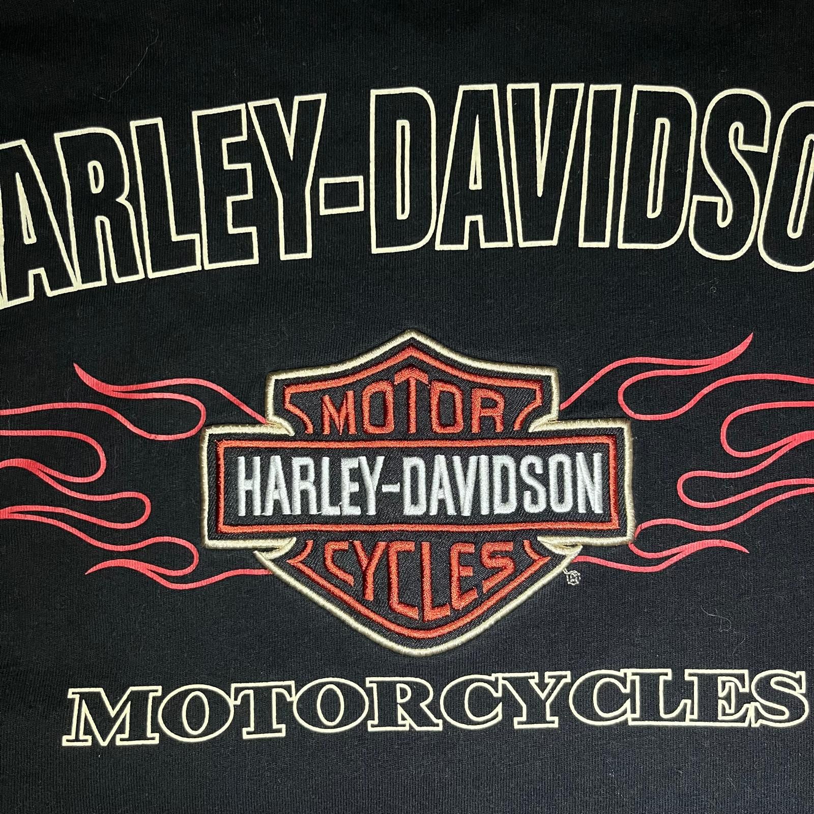 Harley Davidson 🧨 Harley-Davidson Long Sleeve Tee – Black Size L Size US L / EU 52-54 / 3 - 5 Thumbnail