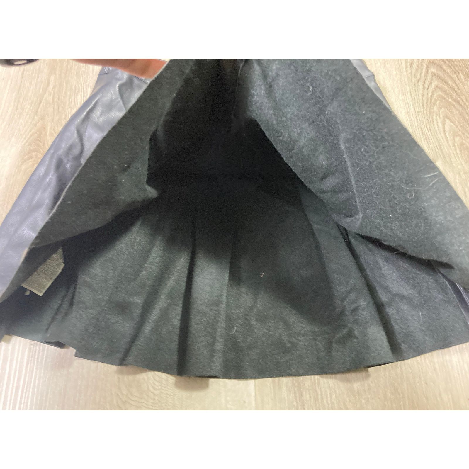 Forever 21 Forever 21 Women's Black Faux Leather Pleated Mini Skort M Size 28" / US 6 / IT 42 - 8 Thumbnail