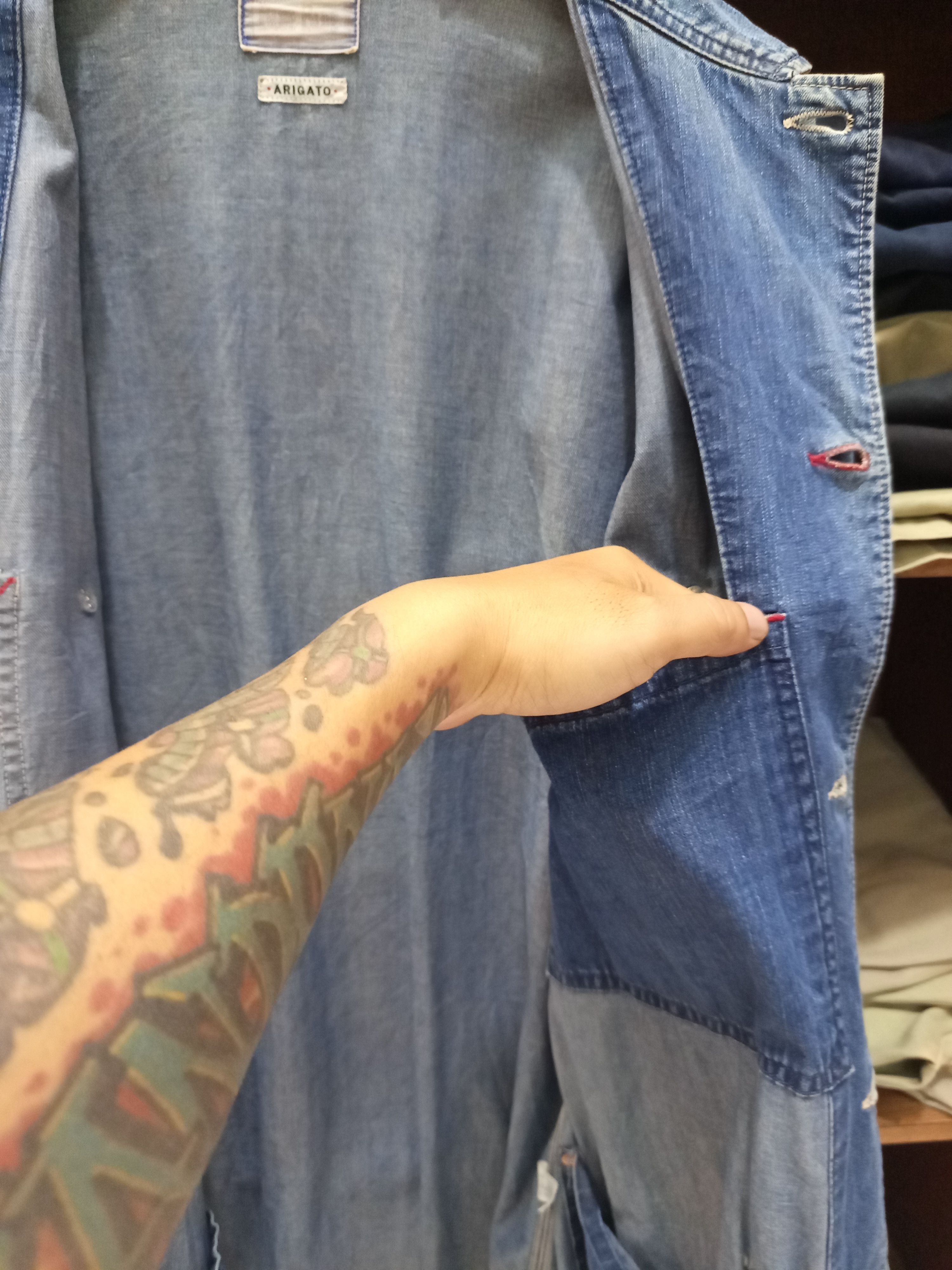 Blue Blue Japan Blue Blue Arigato Chore Jacket Size US XL / EU 56 / 4 - 6 Thumbnail