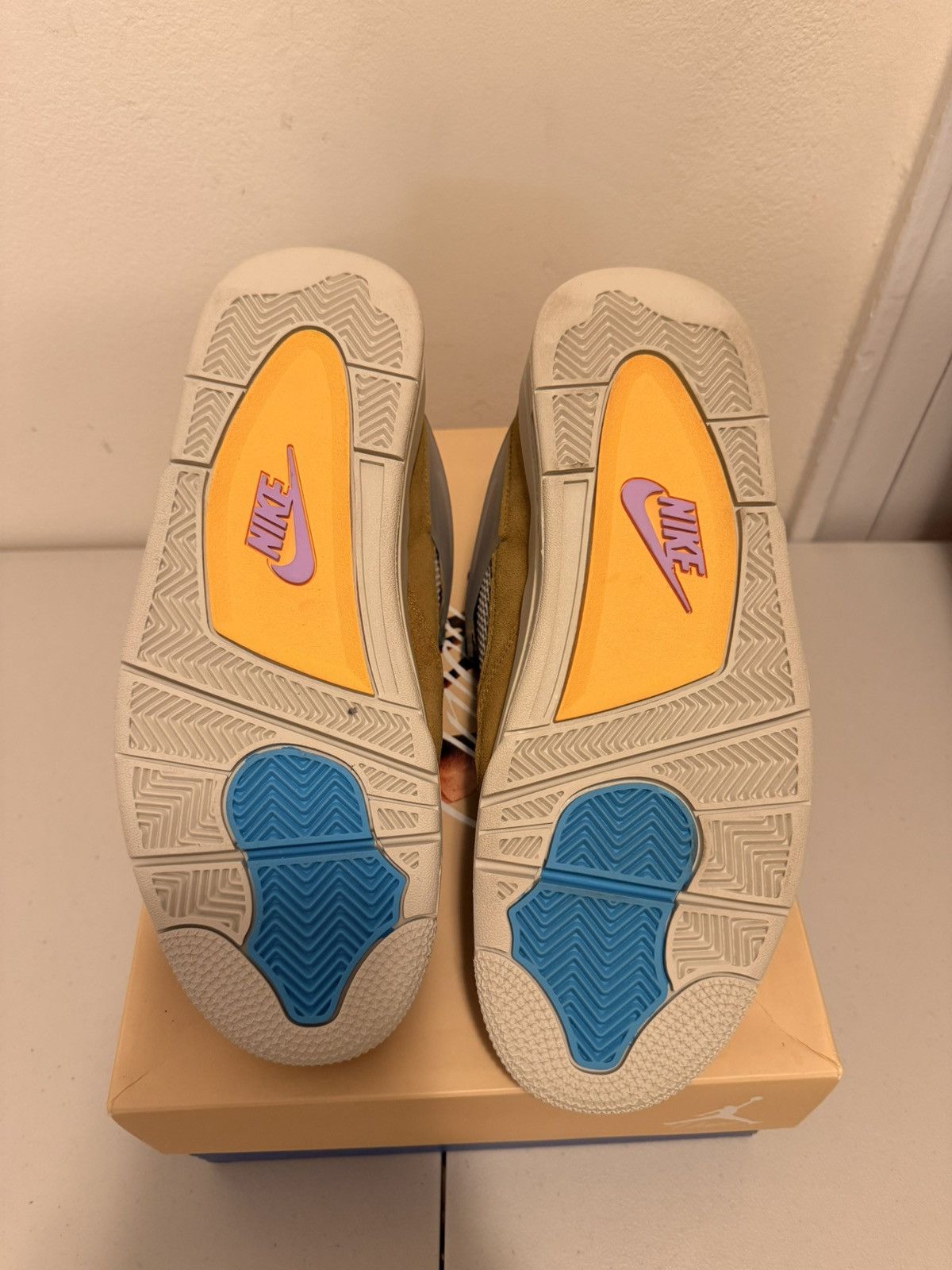 Jordan Brand × Union LA Jordan 4 Retro SP 30th Anniversary Union Desert Moss sz 8.5 Size US 8.5 / EU 41-42 - 5 Thumbnail