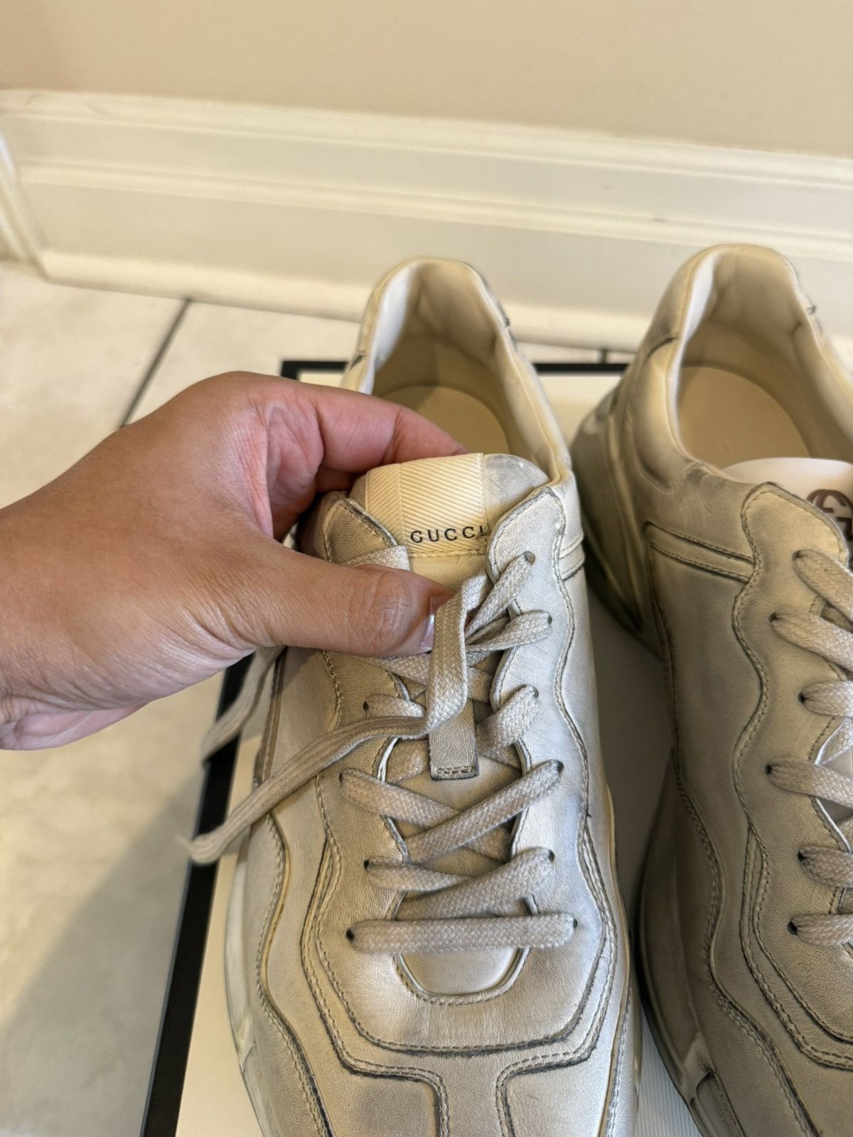 Gucci Gucci Rhyton Distressed Size US 12 / EU 45 - 3 Thumbnail