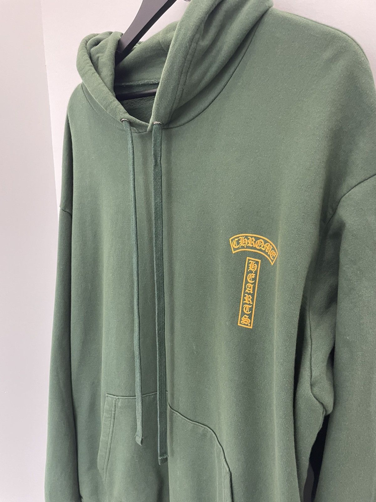 Chrome Hearts Chrome Hearts T-Bar logo Hoodie Dark Green Size US XL / EU 56 / 4 - 2 Thumbnail