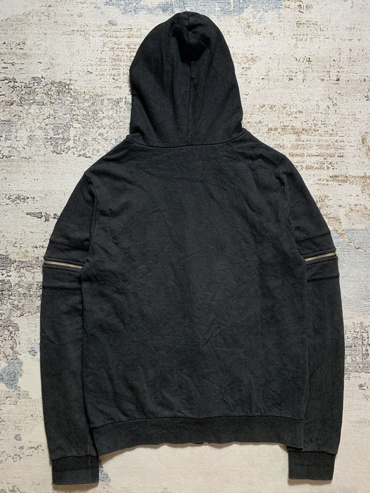 14th Addiction × KMRii × Yasuyuki Ishii Gothic style Multi Zipper Hoodie Undefined Size US M / EU 48-50 / 2 - 4 Thumbnail