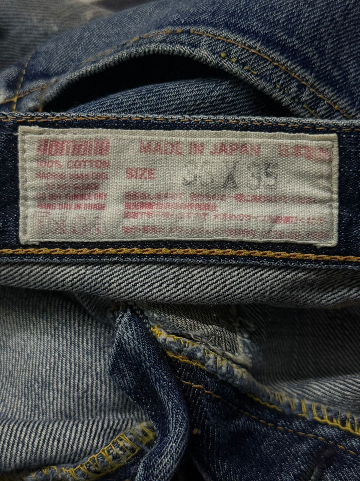 Evisu Vintage 00s Evisu No.2 Lot 2001 Selvedge Japan Denim Jeans Size US 32 / EU 48 - 16 Thumbnail