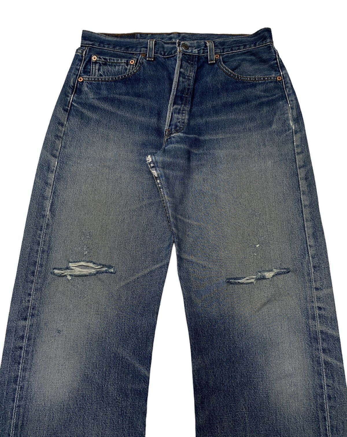 Levi's Vintage Brand Levi's 501 Made In Usa Jeans 1990s Size US 31 - 3 Thumbnail