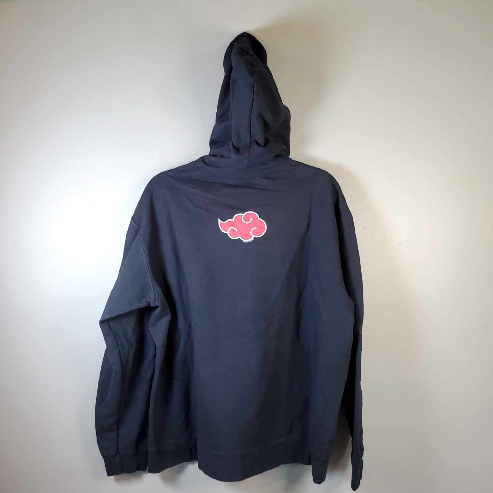 Port & Company VINTAGE Naruto Shippuden Hoodie Men's XL Black Pullover Anime 2007 Port & Company Big & Tall XLT Size US XL / EU 56 / 4 - 3 Thumbnail