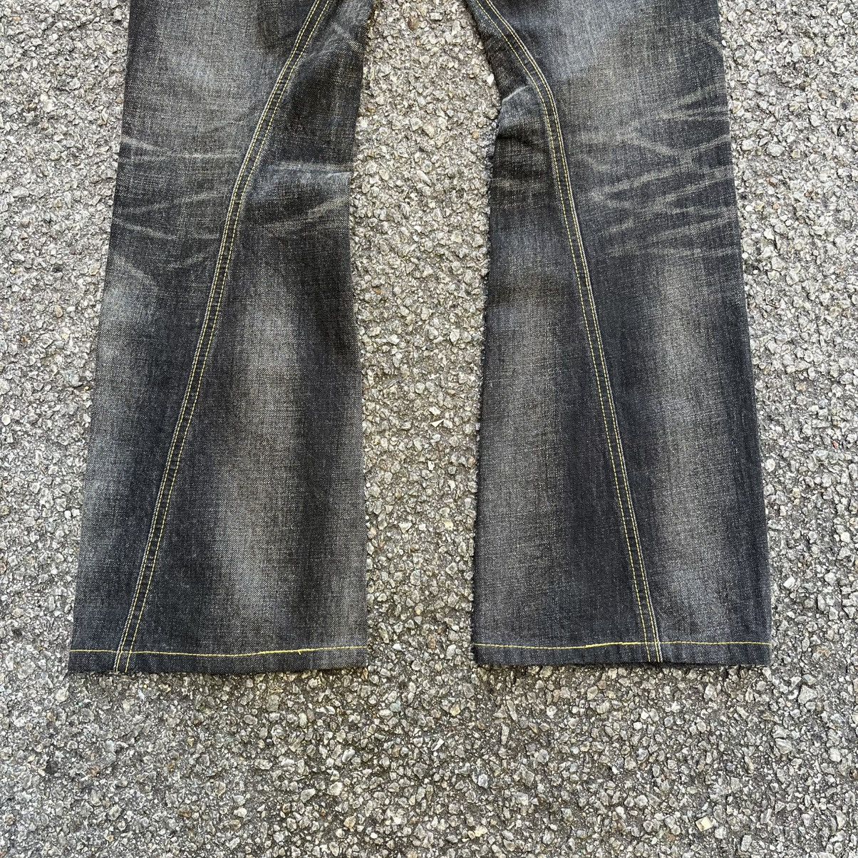 Hysteric Glamour FLARE JEANS LEE RAIDERS TWIST LEG STUDED STYLE BOOTCUT DENIM Size US 30 / EU 46 - 10 Thumbnail