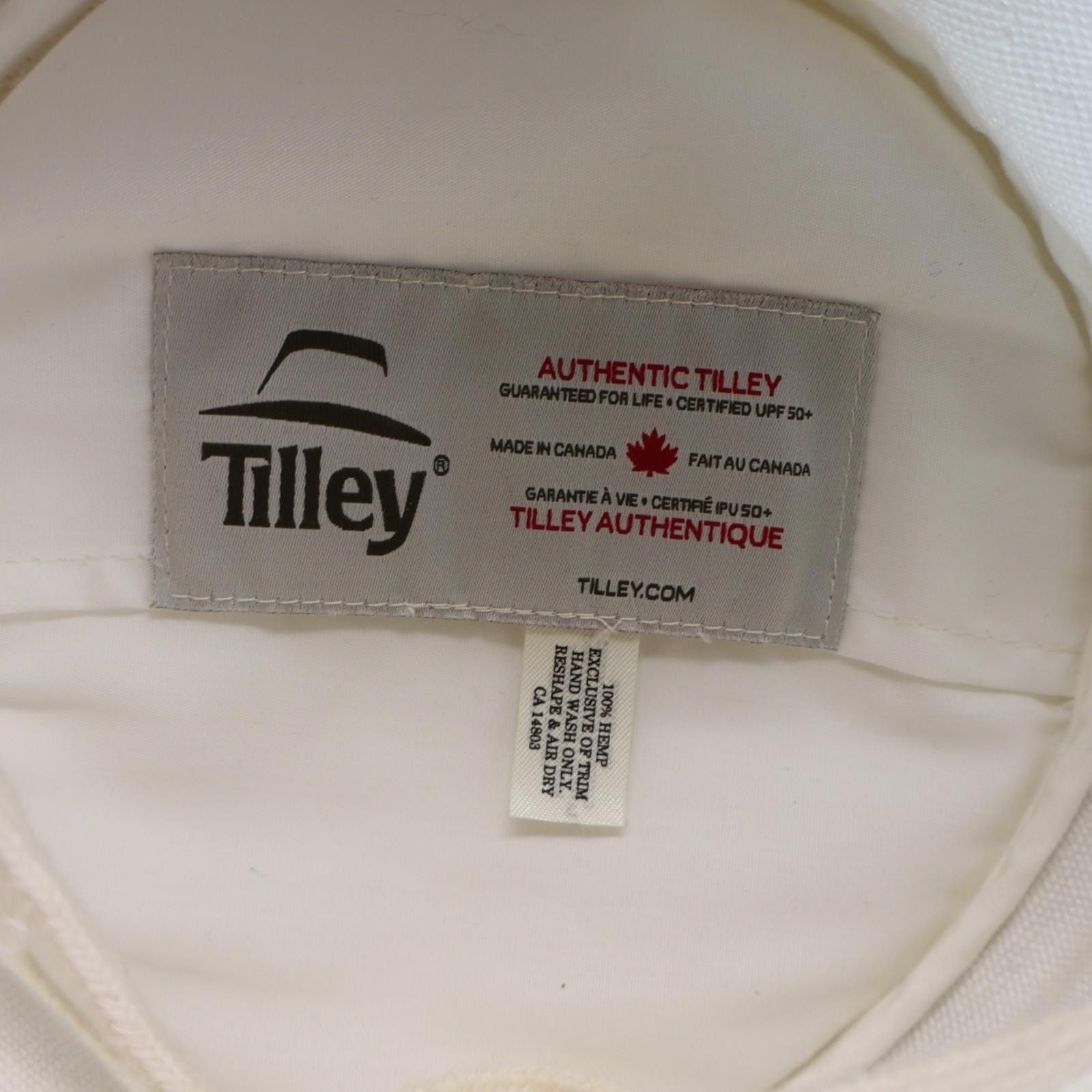 Tilley Tilley Hemp Hat Medium Natural Canada Handcrafted Sun Hat Size ONE SIZE - 7 Thumbnail