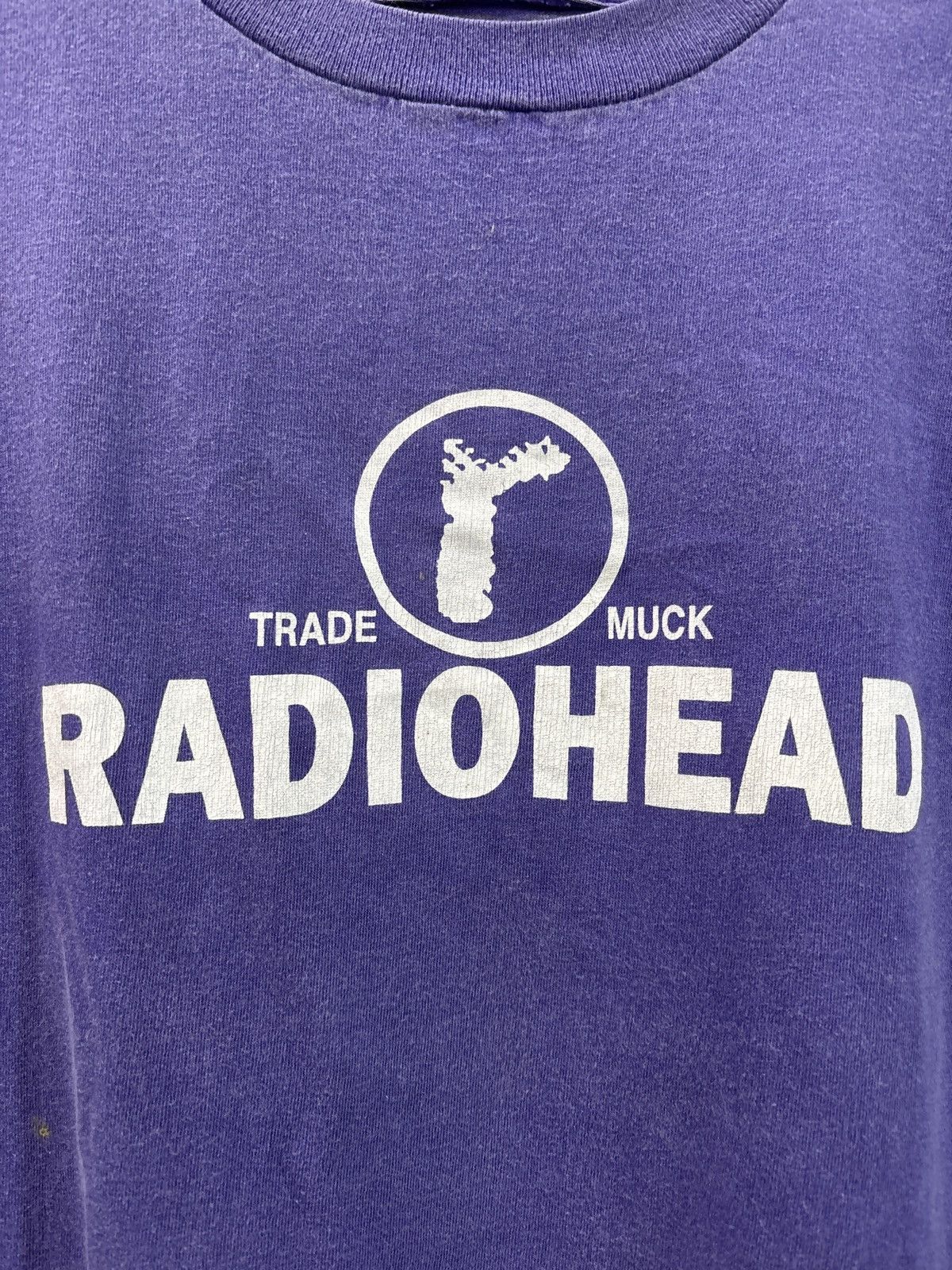 Band Tees Radiohead Logo trade muck Missing Tag Size US XL / EU 56 / 4 - 2 Thumbnail