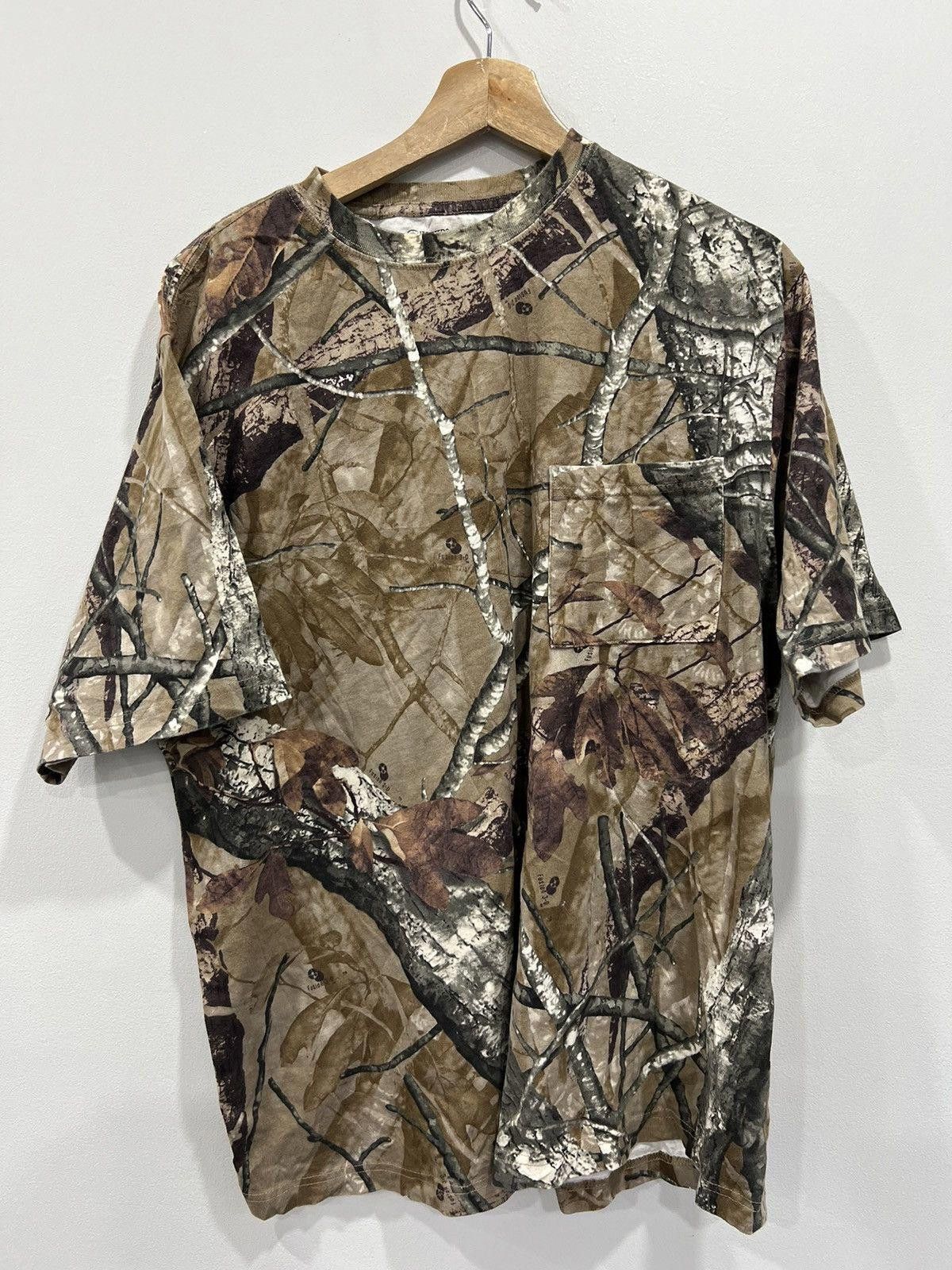 Vintage Vintage Camo Real Tree tee shirt mossy oak Size US L / EU 52-54 / 3 - 1 Thumbnail