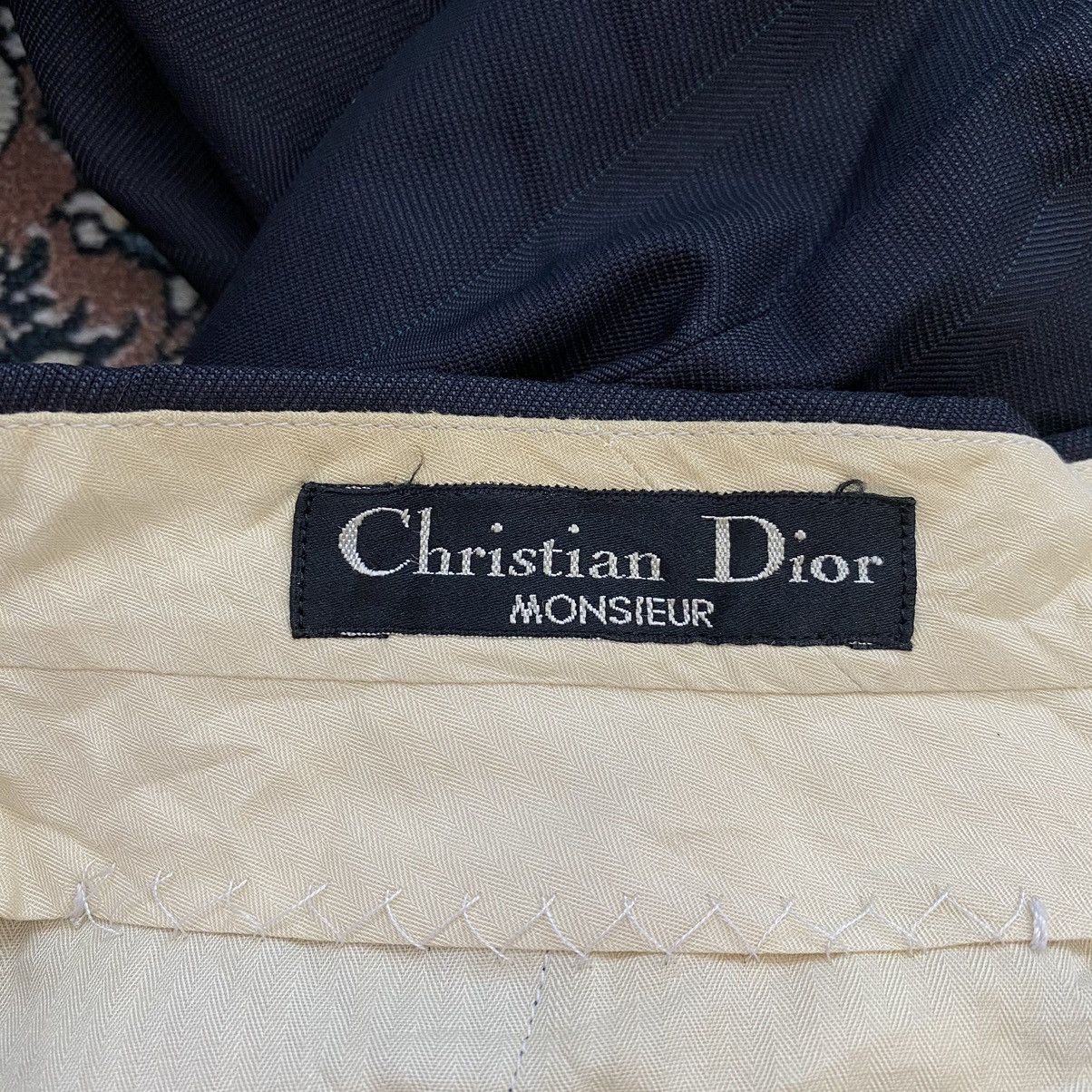 Christian Dior Monsieur Vintage CHRISTIAN DIOR MONSIEUR Straight Cut Wool Pant Size US 34 / EU 50 - 7 Thumbnail