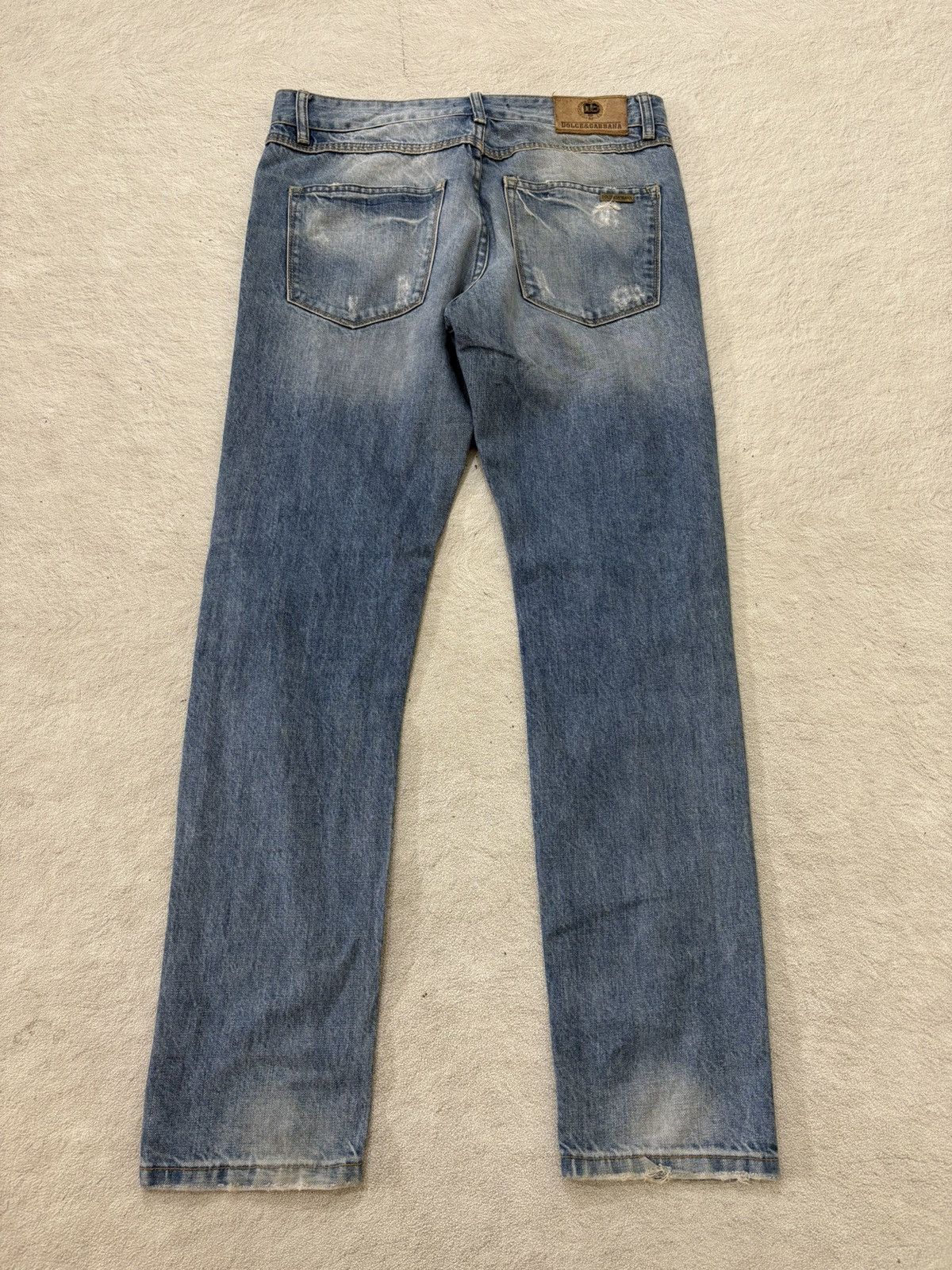 Dolce & Gabbana Dolce gabbana Distressed punk denim y2k style Size US 32 / EU 48 - 5 Thumbnail