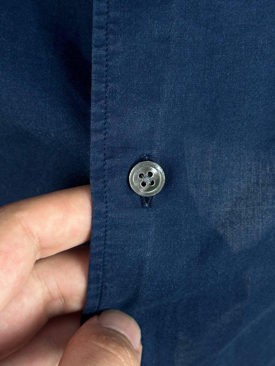 Hartford Hartford Scandinavian Stand Collar Navy Shirts Size: XXL Size US XXL / EU 58 / 5 - 5 Thumbnail