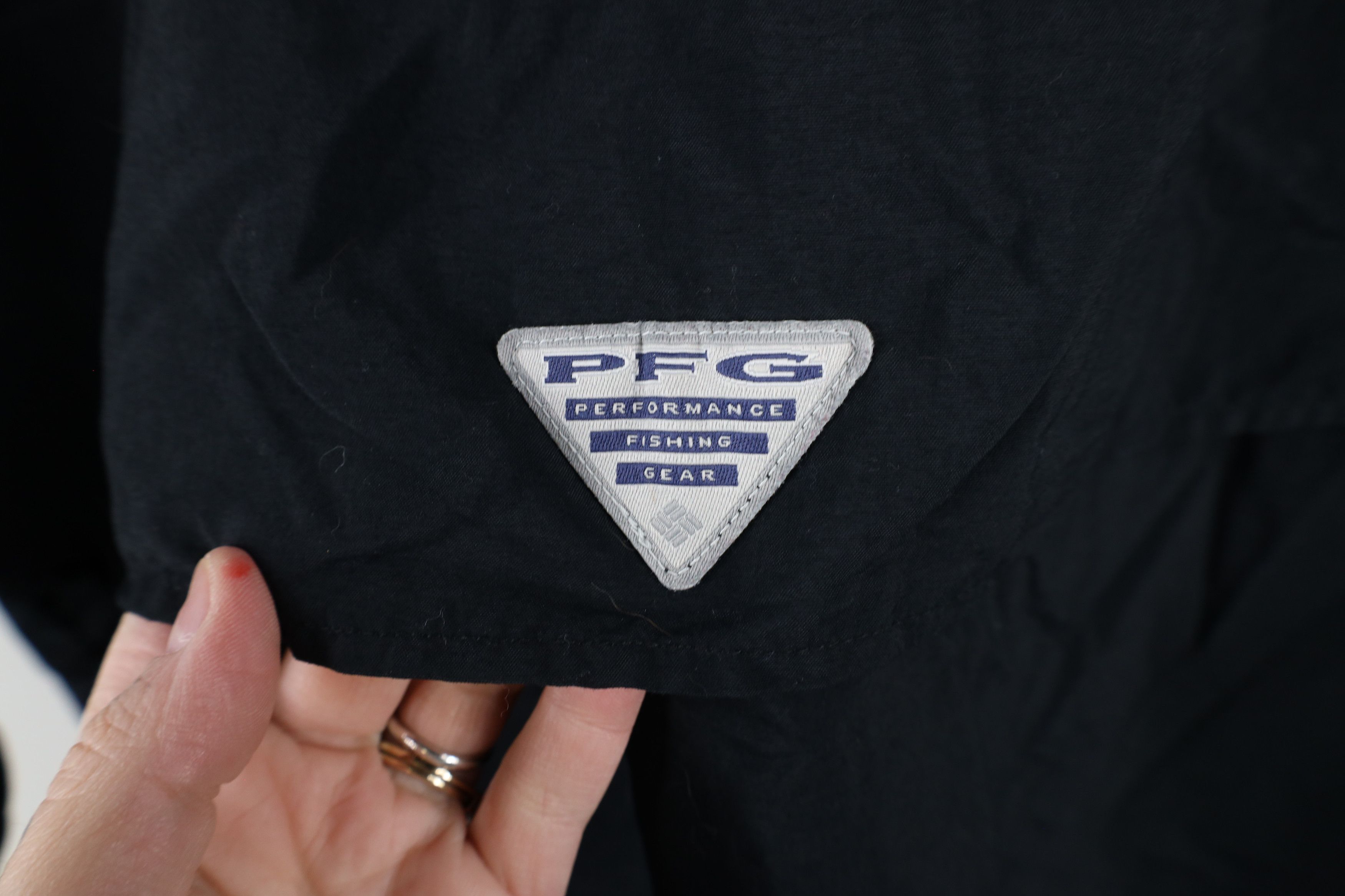 Columbia × Vintage Columbia PFG Spell Out Fishing Short Sleeve Button Shirt Size US XXL / EU 58 / 5 - 12 Thumbnail