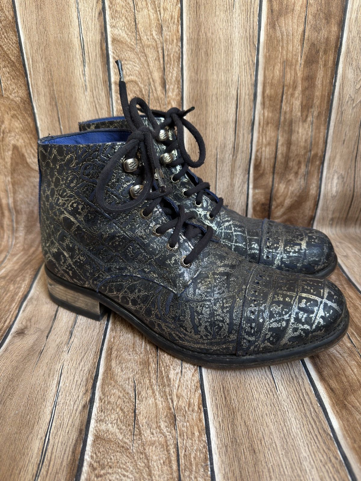 New Rock New Rock Jaded London Scythe Tower Boots | Grailed