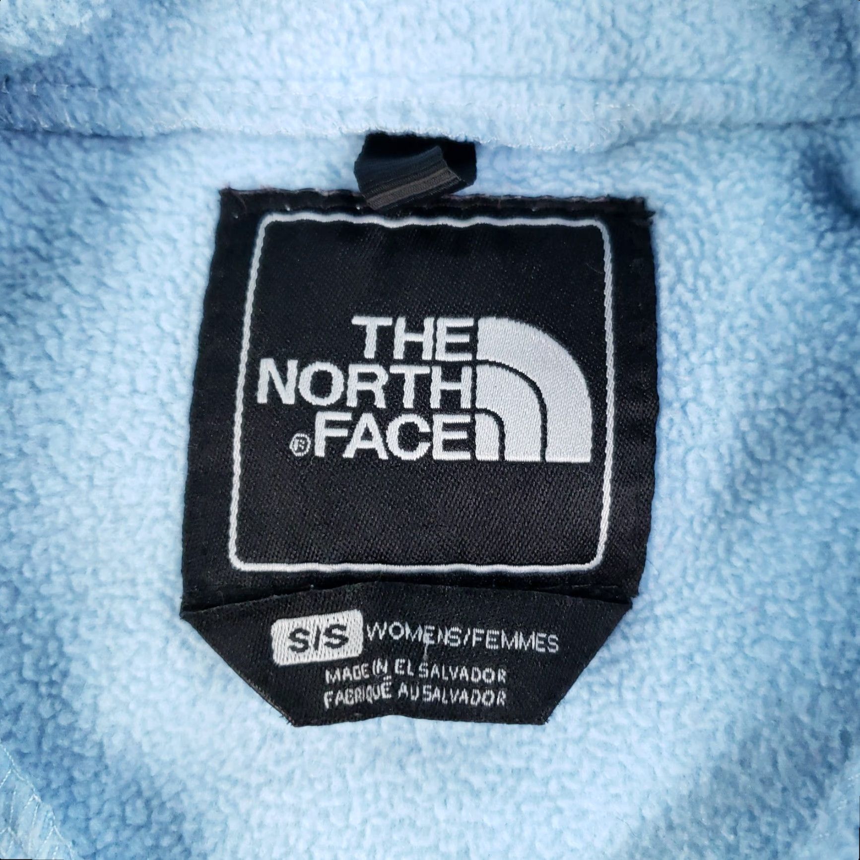 The North Face VINTAGE The North Face Denali Jacket Womens Small Blue Gray Full Zip Mock Neck Fleece Zz Size S / US 4 / IT 40 - 5 Thumbnail
