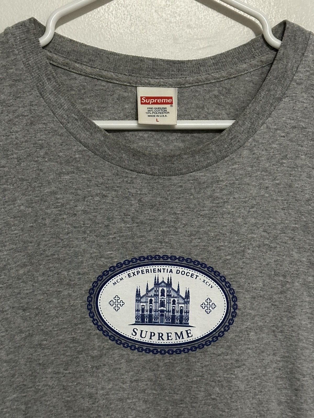 Supreme Supreme Experientia Tee Size US L / EU 52-54 / 3 - 2 Thumbnail