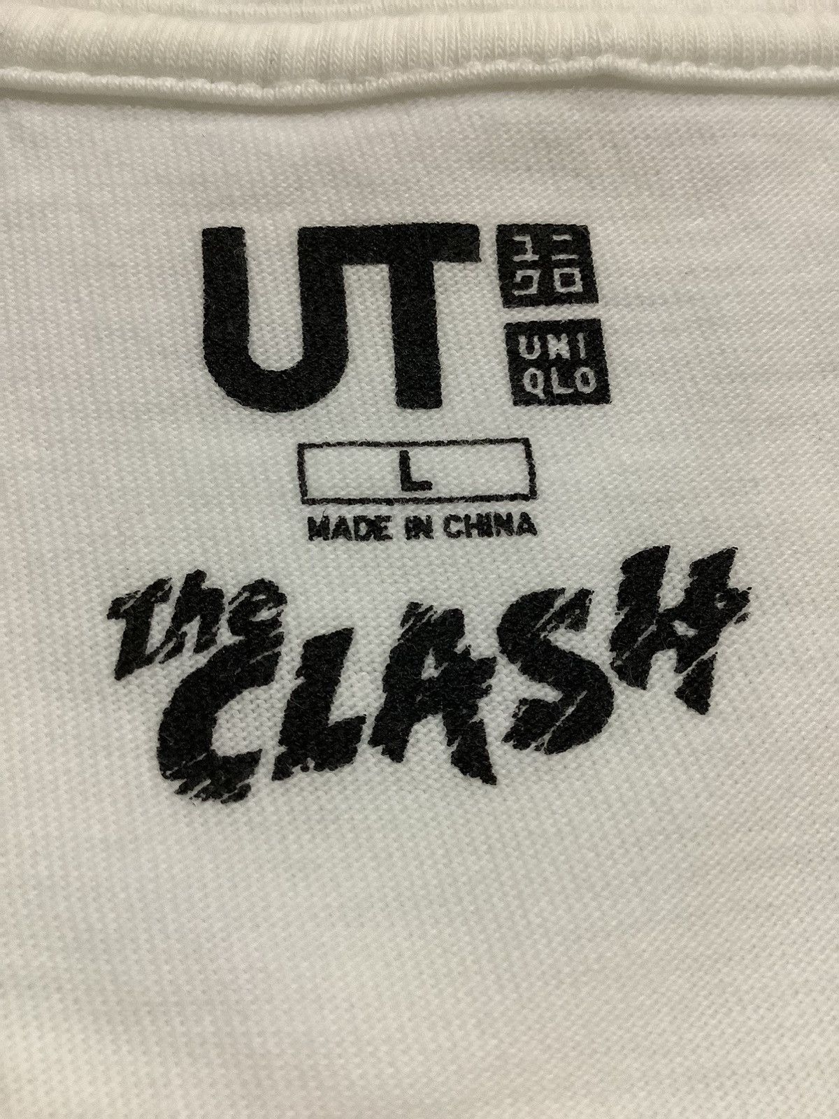 Band Tees × Uniqlo × Vintage Vintage Uniqlo x The Clash London Calling Band T Shirt Size US L / EU 52-54 / 3 - 13 Thumbnail