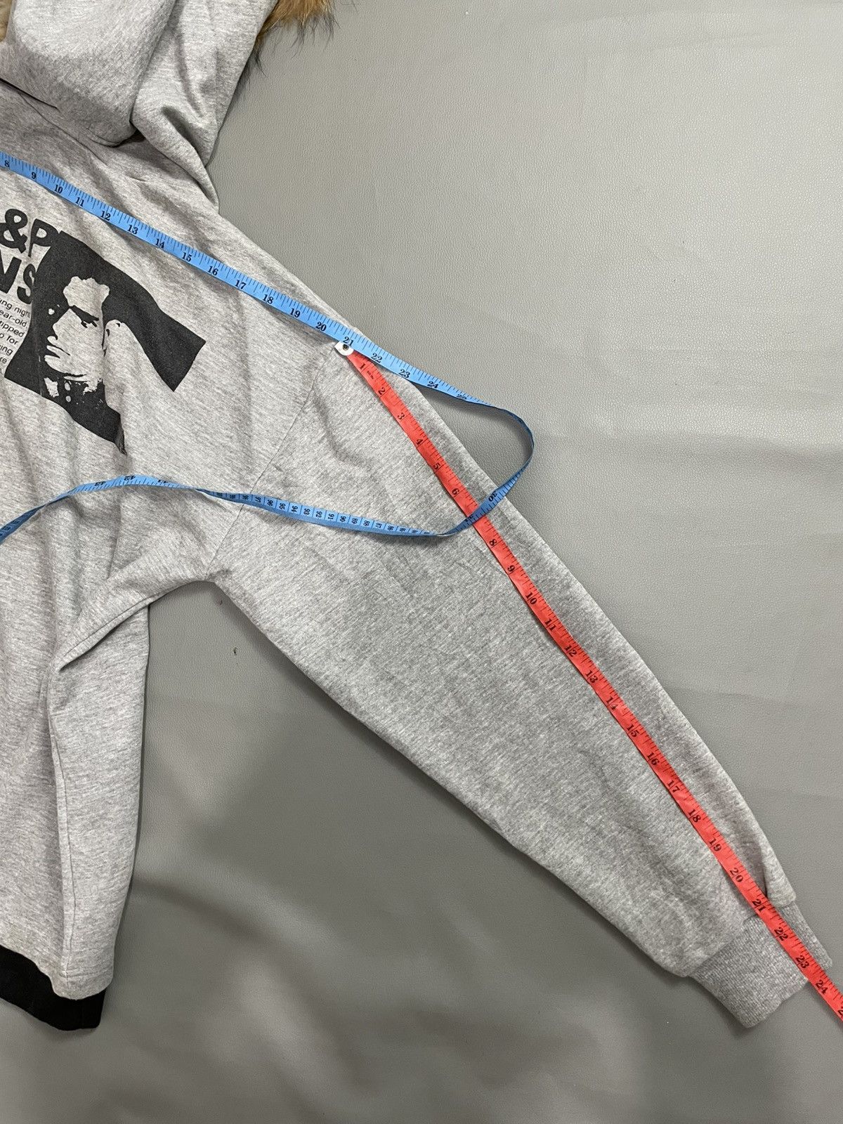 Hysteric Glamour Y2K U&P JEANS FUR HOODIE IFSIXWASNINE LGB STYLE Size US L / EU 52-54 / 3 - 10 Thumbnail
