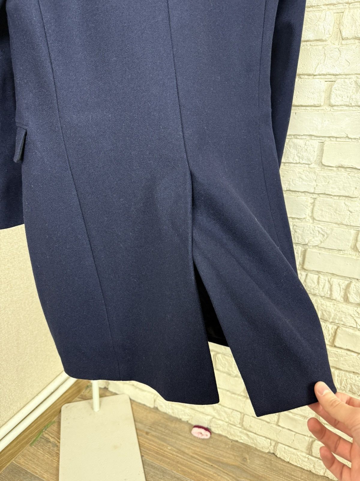 AMI AMI Alexandre Mattiussi Navy Blues Wool Coat Size 48 Size US M / EU 48-50 / 2 - 6 Thumbnail