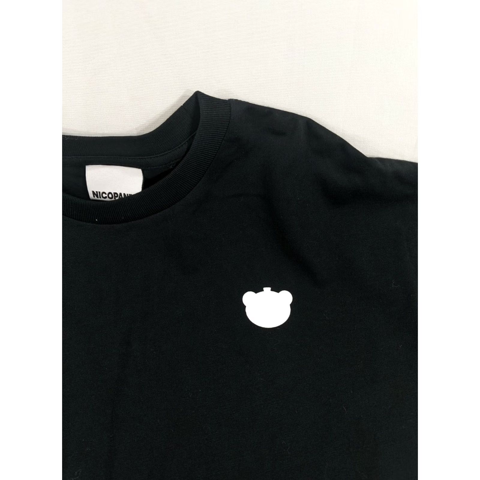 Vintage New No Tags Men's Nico Panda Oversized Tag T-Shirt Black XS Size US XS / EU 42 / 0 - 3 Thumbnail