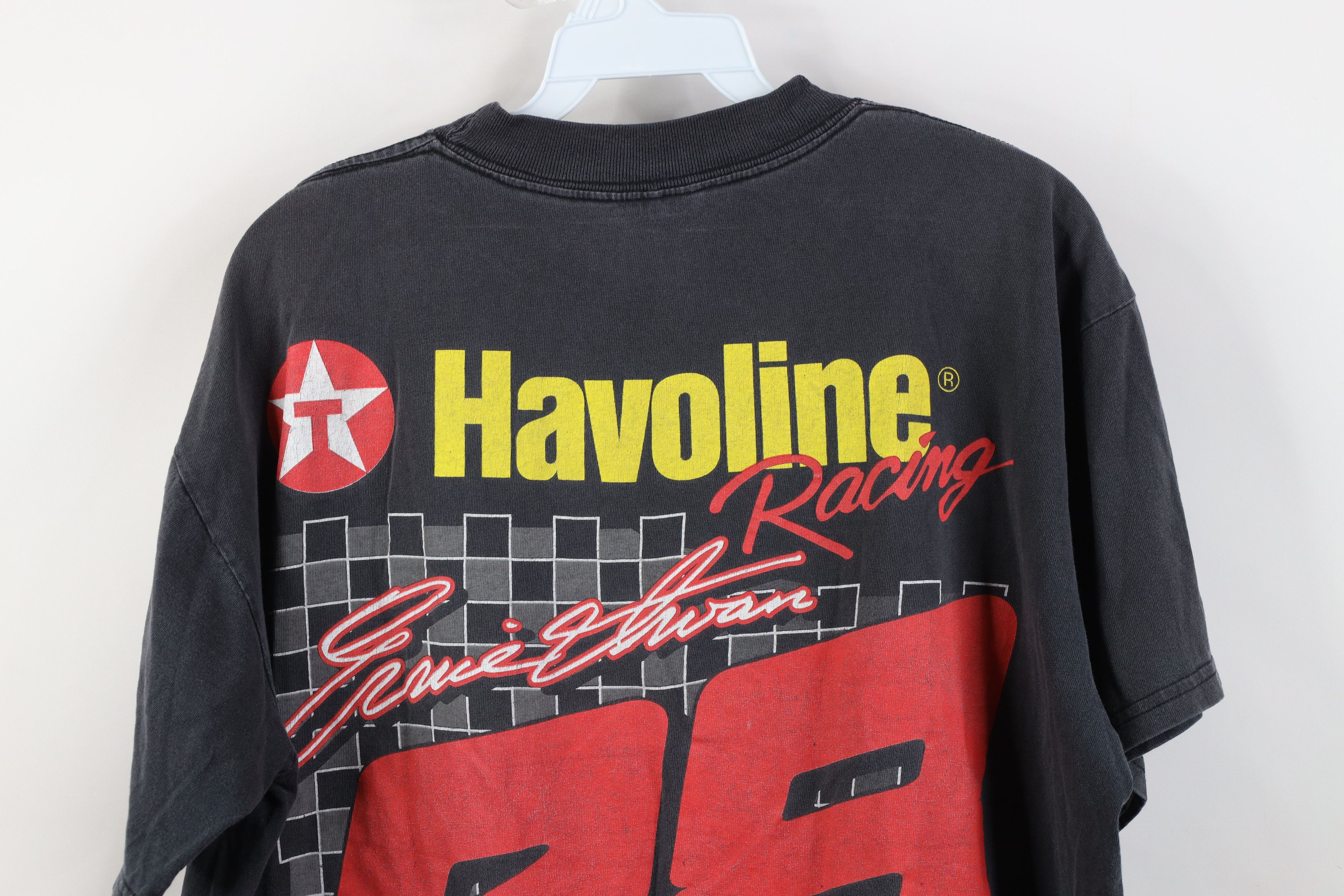 Vintage Vintage 90s NASCAR Havoline Racing All Over Print T-Shirt Size US L / EU 52-54 / 3 - 14 Thumbnail