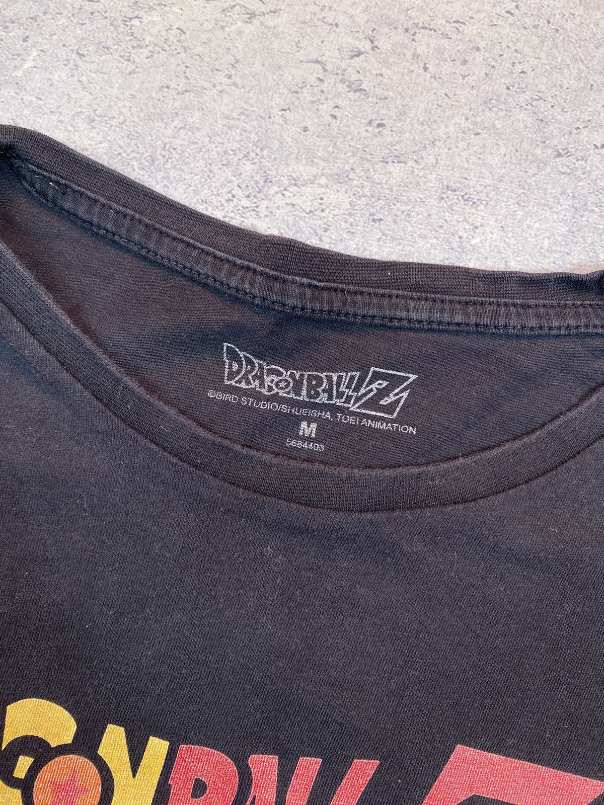 Anime Dragon Ball Z Men’s Black T-shirt With Big Logo Size Small Size US S / EU 44-46 / 1 - 7 Thumbnail