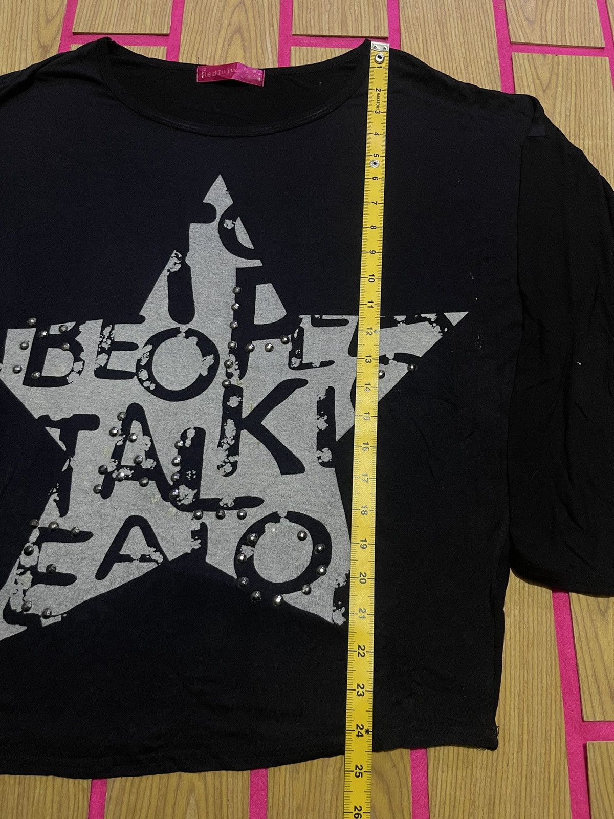 If Six Was Nine Y2K REDJUJU long sleeve tshirt with star big logo style Size L / US 10 / IT 46 - 7 Thumbnail