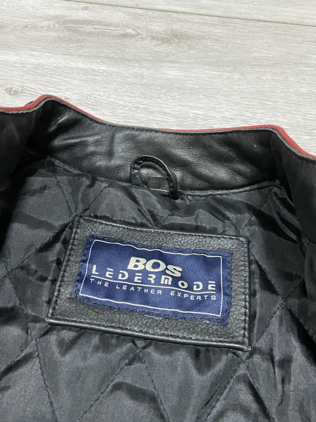 Vintage Chesterfield vintage leather vintage leather jacket big logo Size US L / EU 52-54 / 3 - 8 Thumbnail