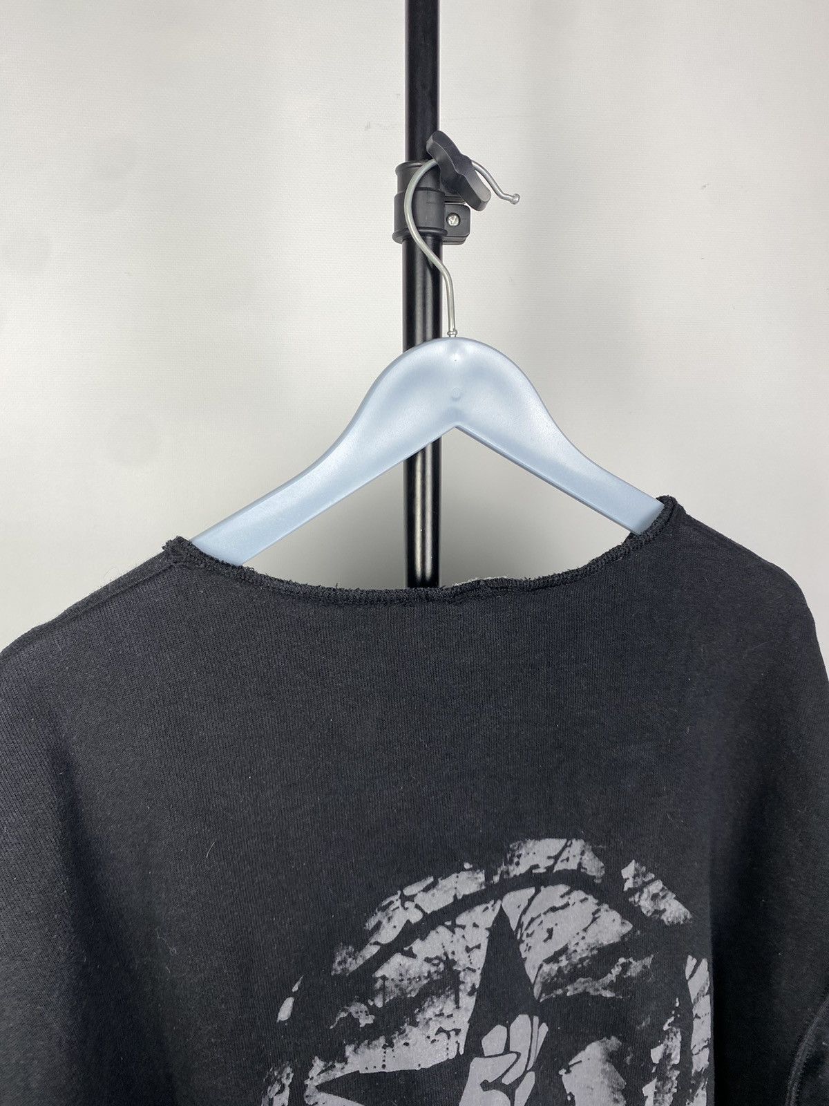 Band Tees × Vintage Vintage 00s Punk ABSTURTZ - Alles Wird Gut Band Faded Black Size US M / EU 48-50 / 2 - 10 Thumbnail