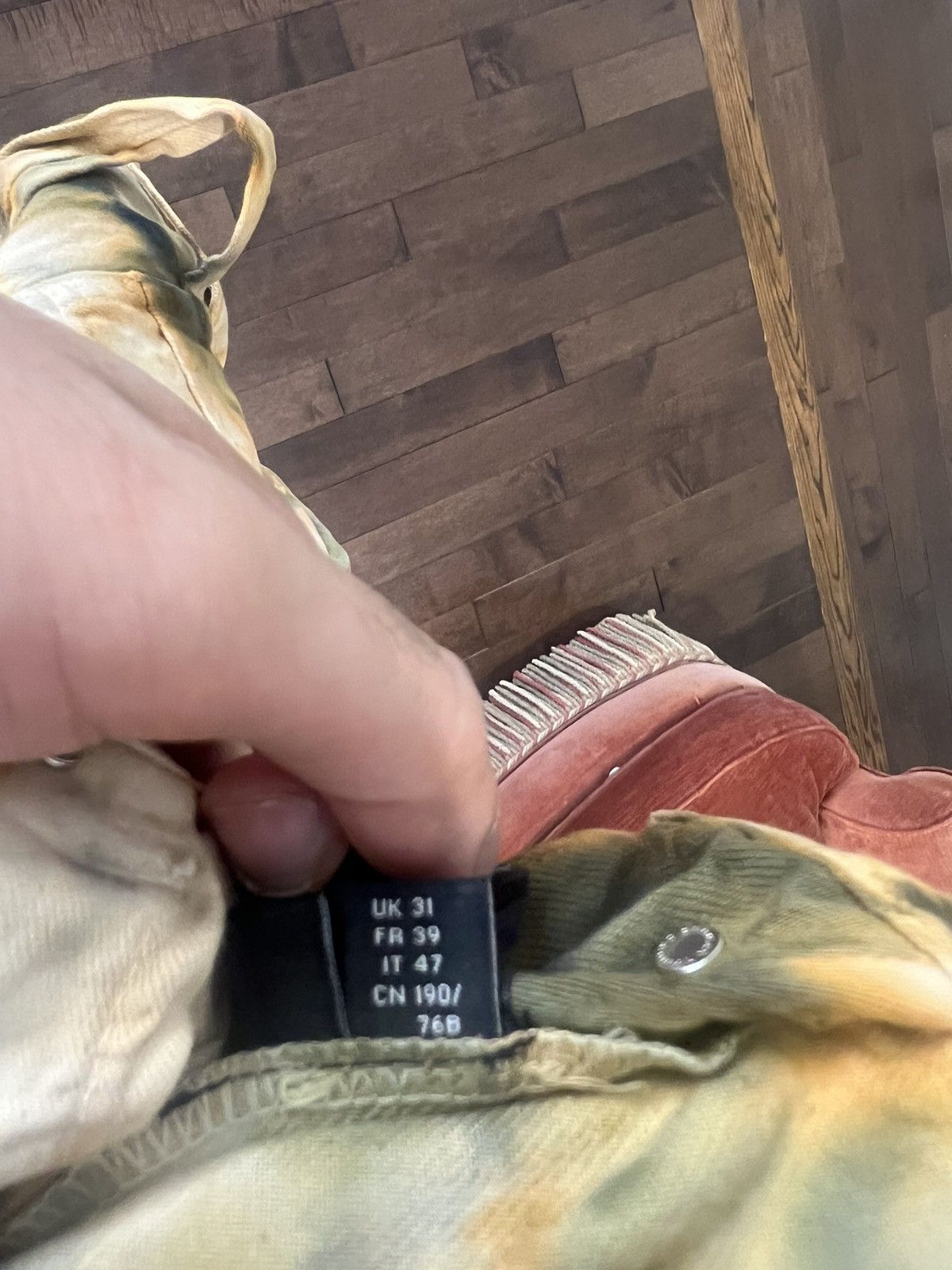 Amiri Tie Die Carpenter Pants Size US 31 - 10 Thumbnail