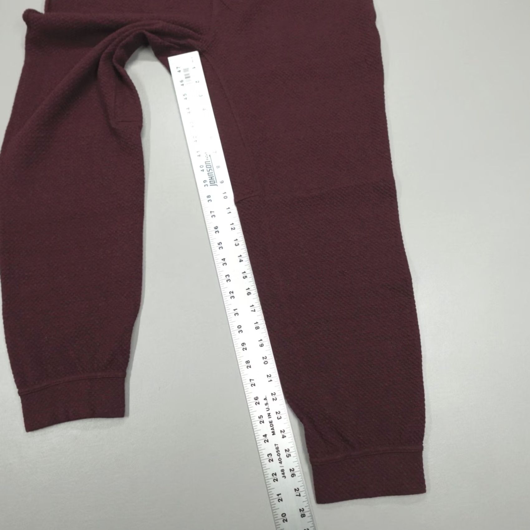 Vintage 7 Diamonds Restoration Performance Joggers Size XL Maroon Textured Stretch Men's Size US 36 / EU 52 - 7 Thumbnail