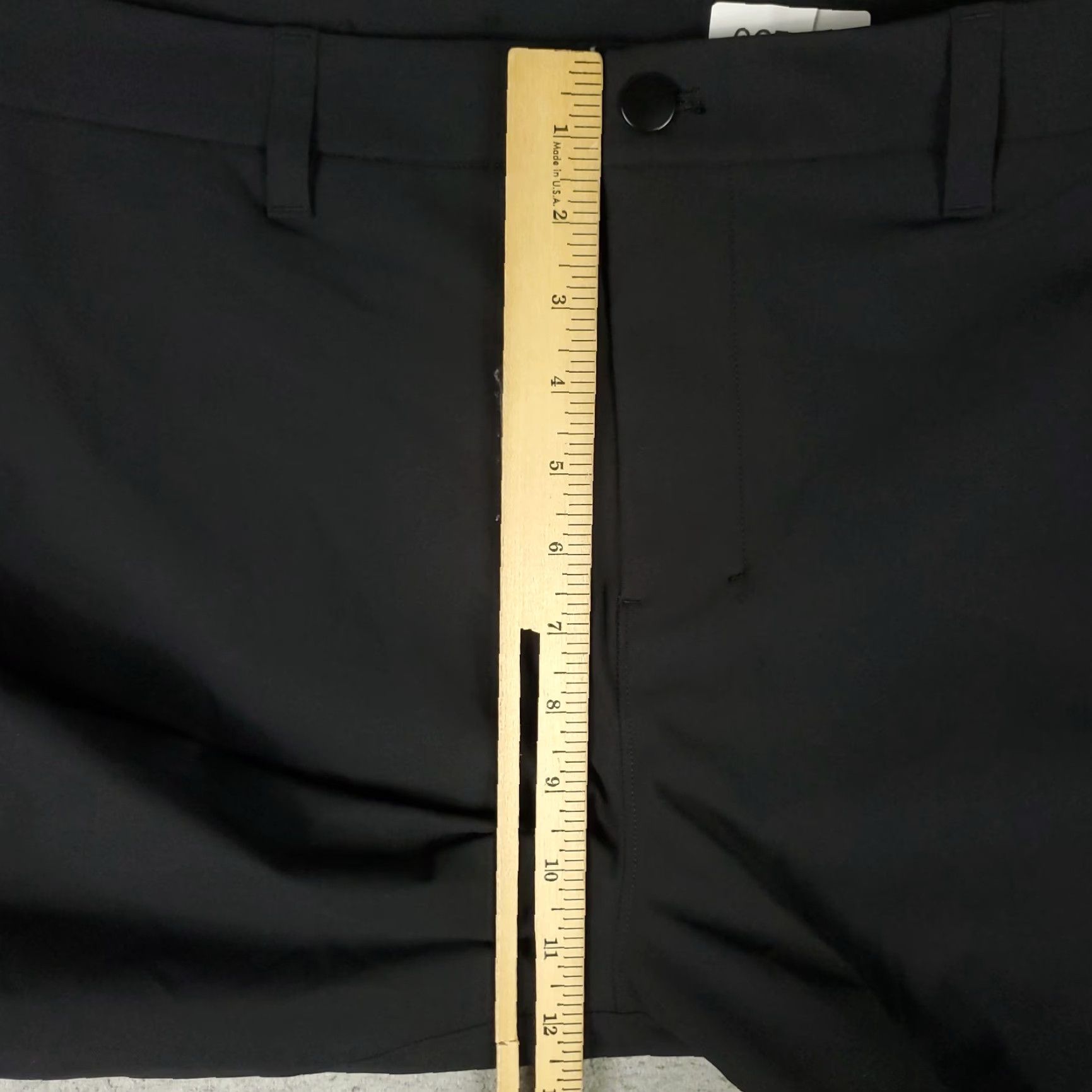 Lululemon Lululemon Pants Mens 38x33 Black Chino Trousers Flat Front Regular Fit Pocket Slash Pockets Size US 38 / EU 54 - 4 Thumbnail