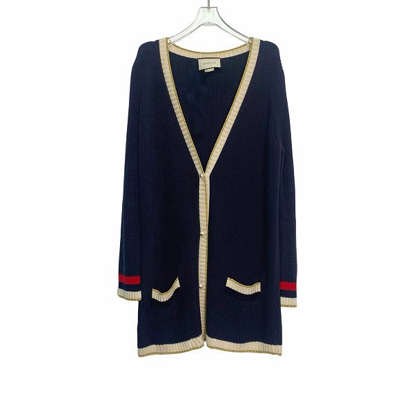 Gucci Gucci Loved Knit Cardigan Size L Size L / US 10 / IT 46 - 1 Thumbnail