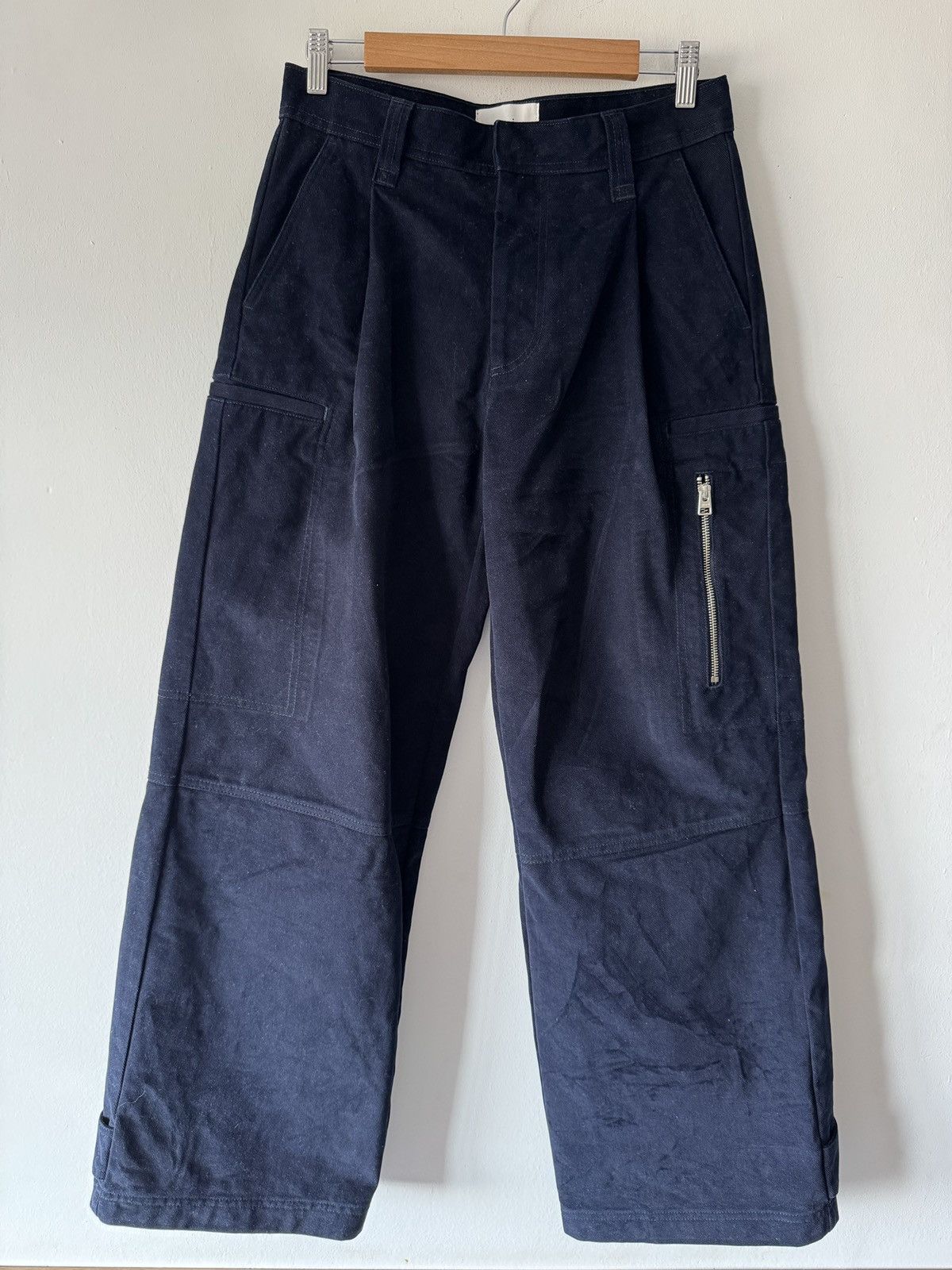 AMI 🔥🔥 AMI Navy Buggy Pants Size US 30 / EU 46 - 1 Thumbnail
