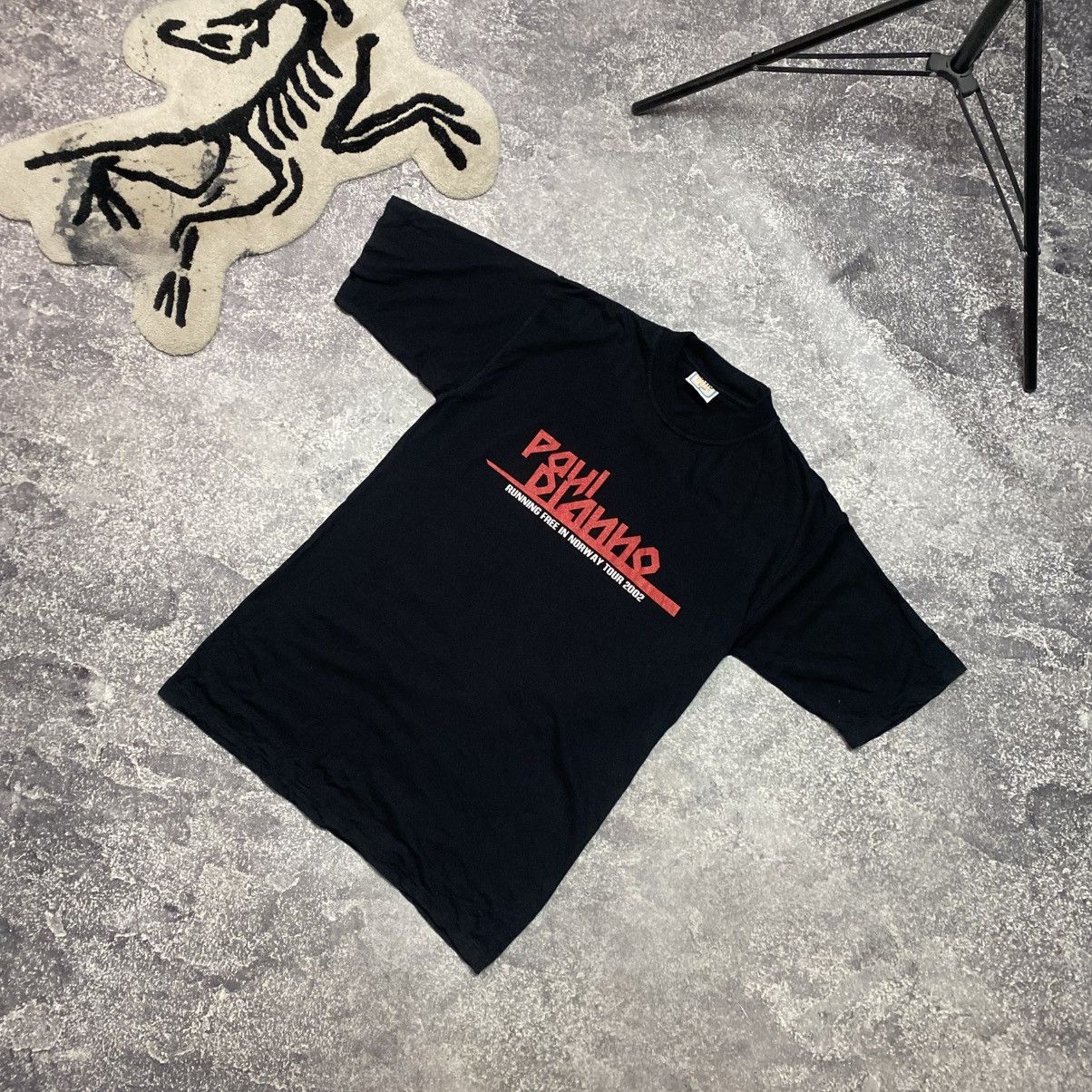 Band Tees Vintage Paul Dianno Iron Maiden 2002 tour rock band tee Size US L / EU 52-54 / 3 - 1 Thumbnail