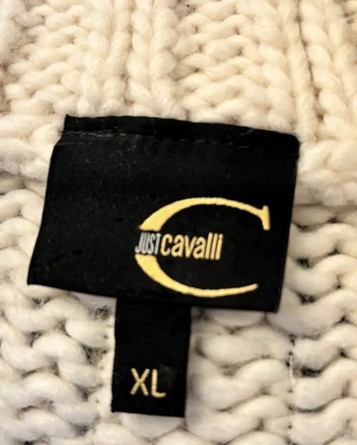 Just Cavalli Roberto Cavalli Pullover Jumper Knit Haf Zip Sweater EX0217 Size US XL / EU 56 / 4 - 6 Thumbnail