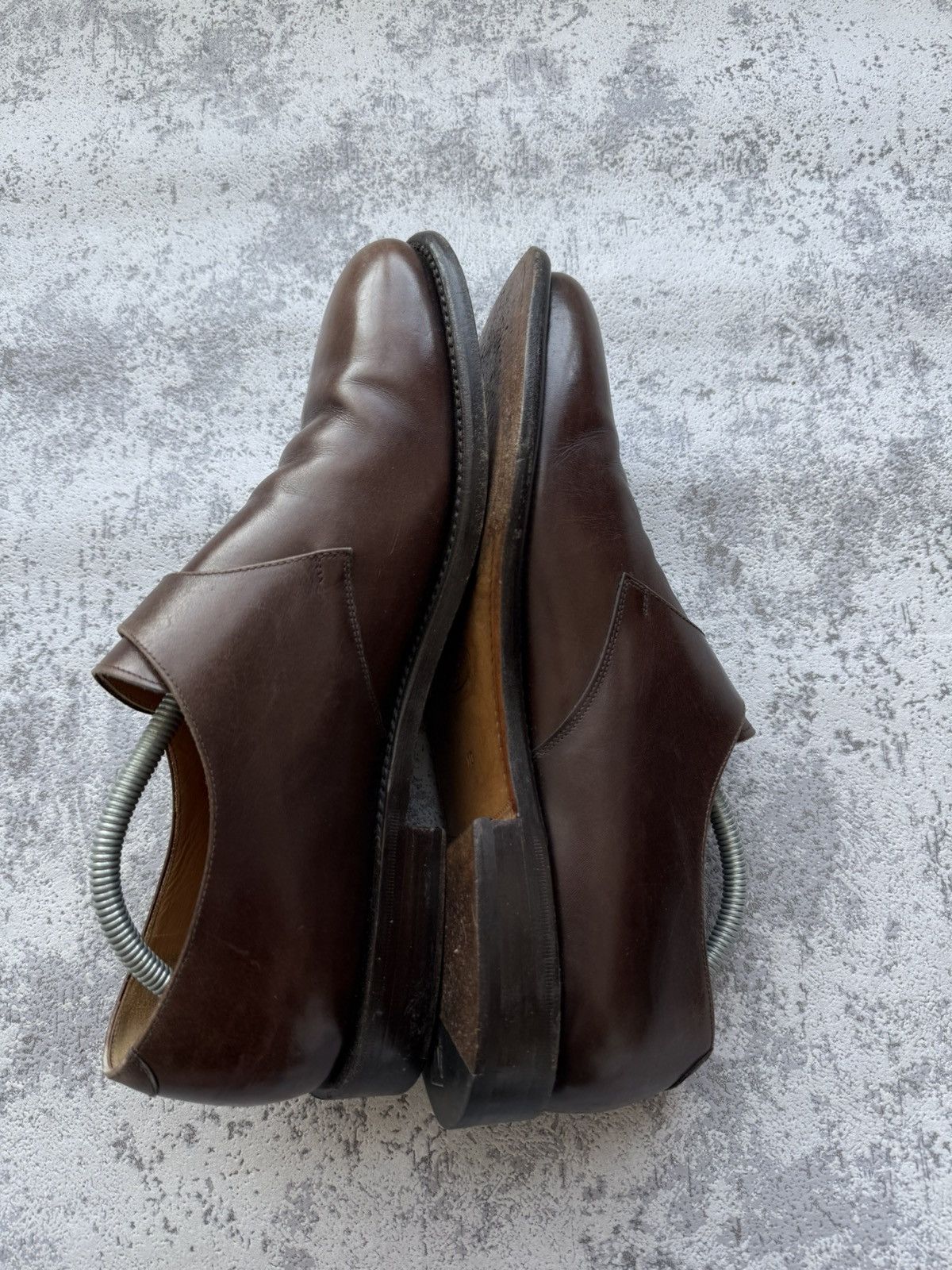 Bruno Magli BRUNO MAGLI Lucio Dark Brown Leather Single Monk Shoe Size US 11 / EU 44 - 11 Thumbnail