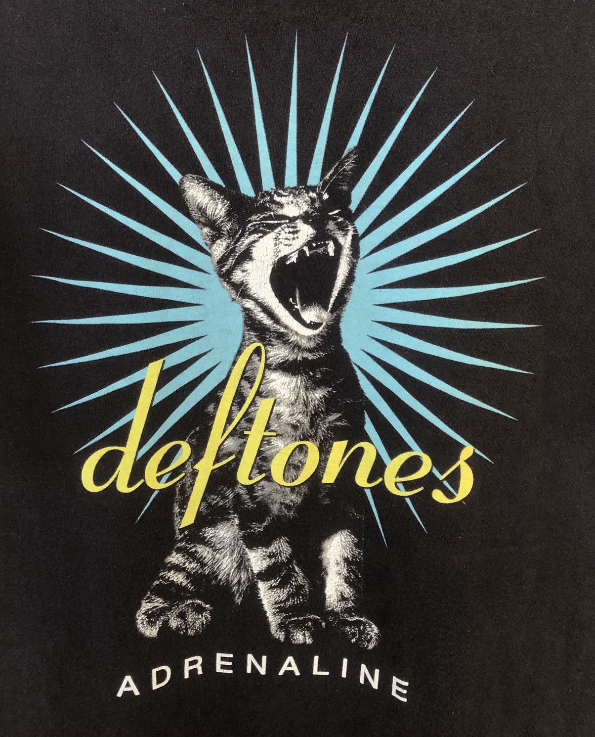 Band Tees Vintage deftones ADRENALINE Nu Metal Tee Size US L / EU 52-54 / 3 - 3 Thumbnail