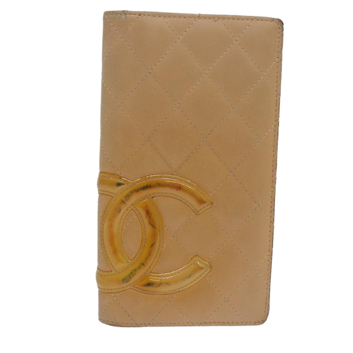 Chanel Cambon Beige Leather Wallet (Pre-Owned) Size ONE SIZE - 1 Thumbnail