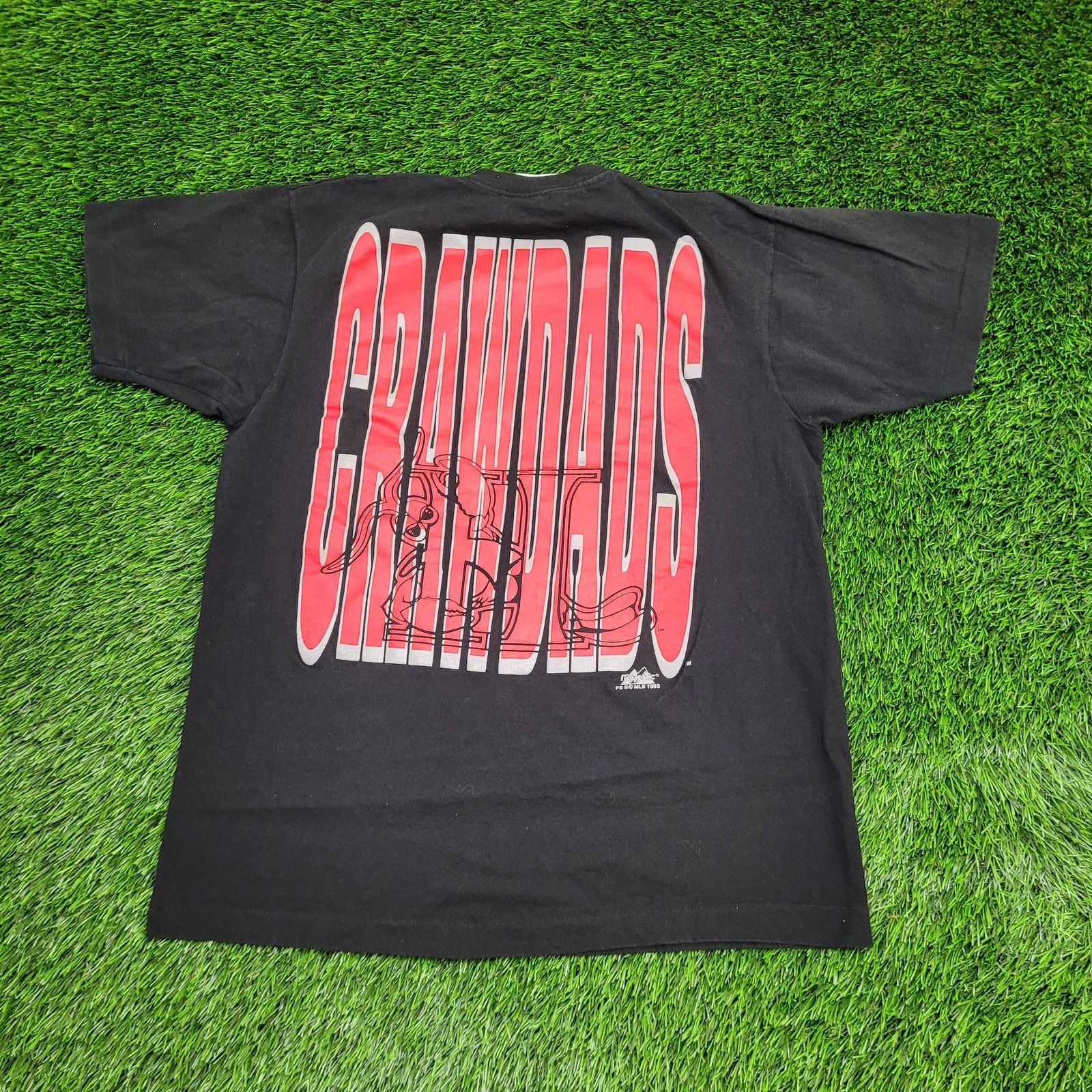 Majestic Vintage 1993 Hickory Crawdads Shirt M/L 21x26 Majestic USA Size US L / EU 52-54 / 3 - 1 Thumbnail