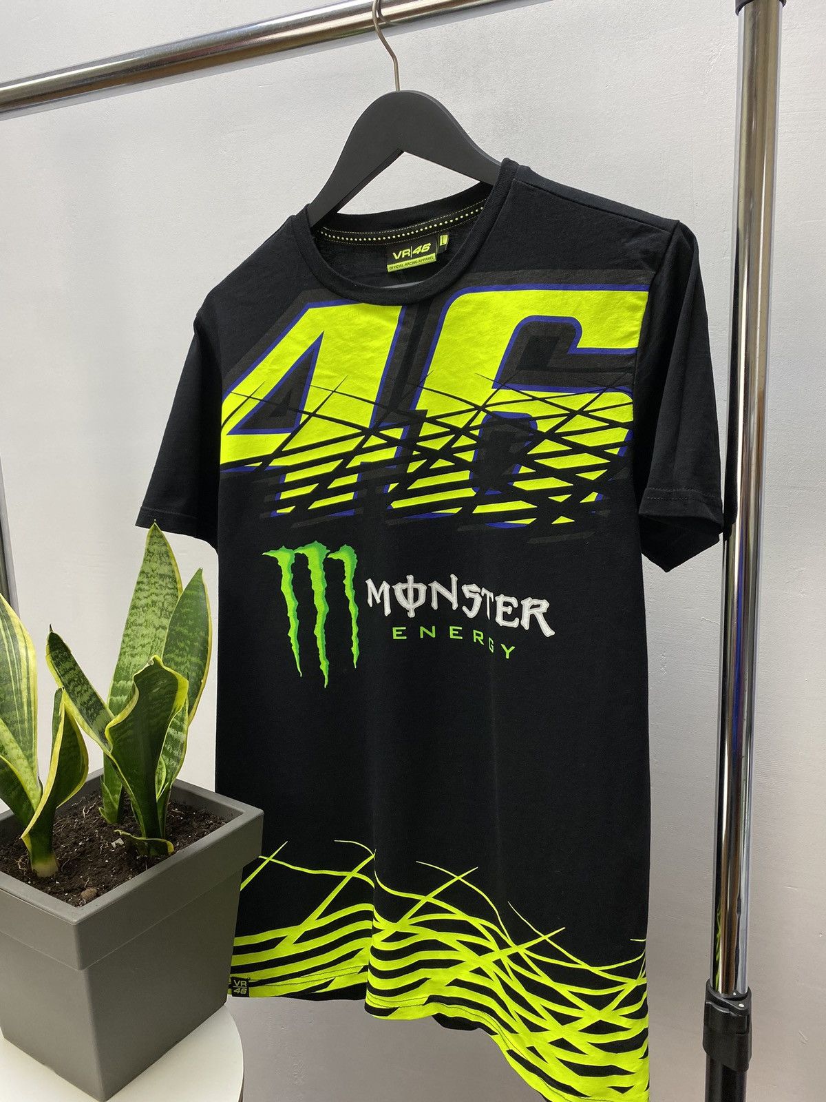 Red Bull Monster Energy T Shirt Valentino Rossi Size US L / EU 52-54 / 3 - 2 Thumbnail