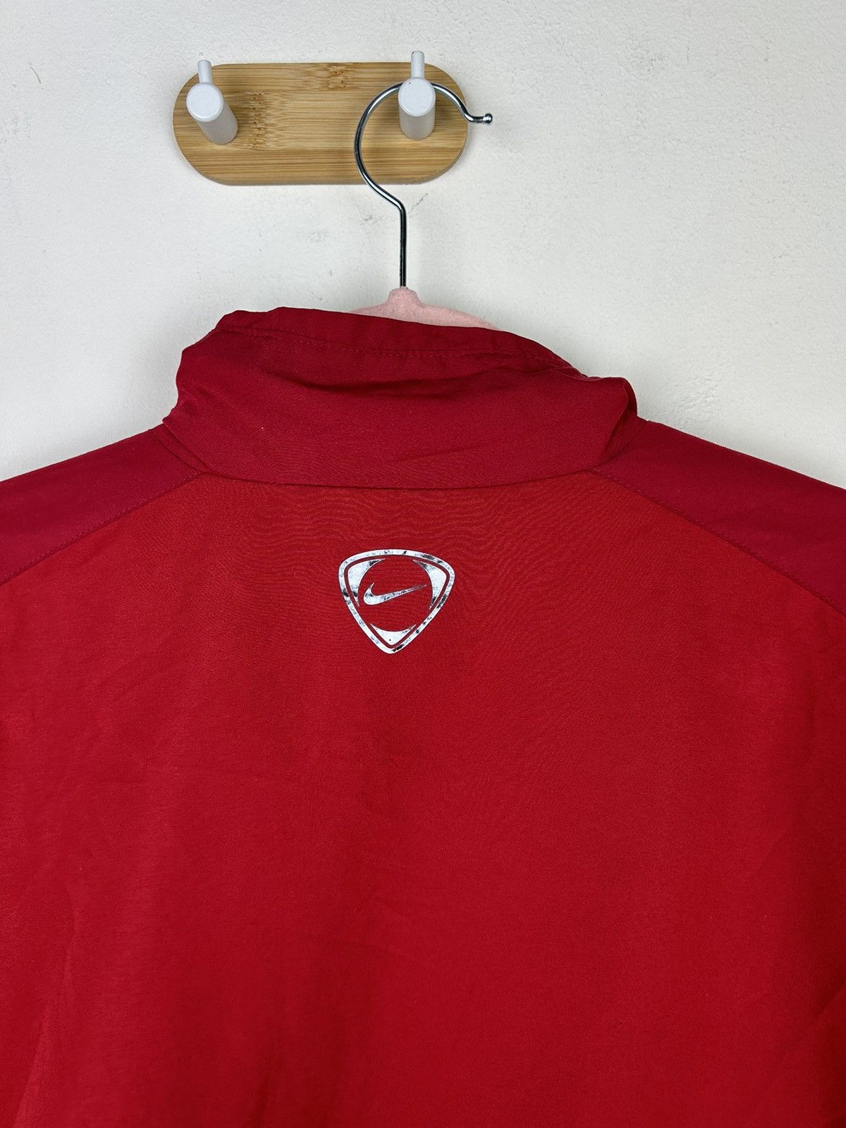 Nike × Vintage Vintage Nike Manchester United Nylon Olympic Jacket M Size US L / EU 52-54 / 3 - 10 Thumbnail