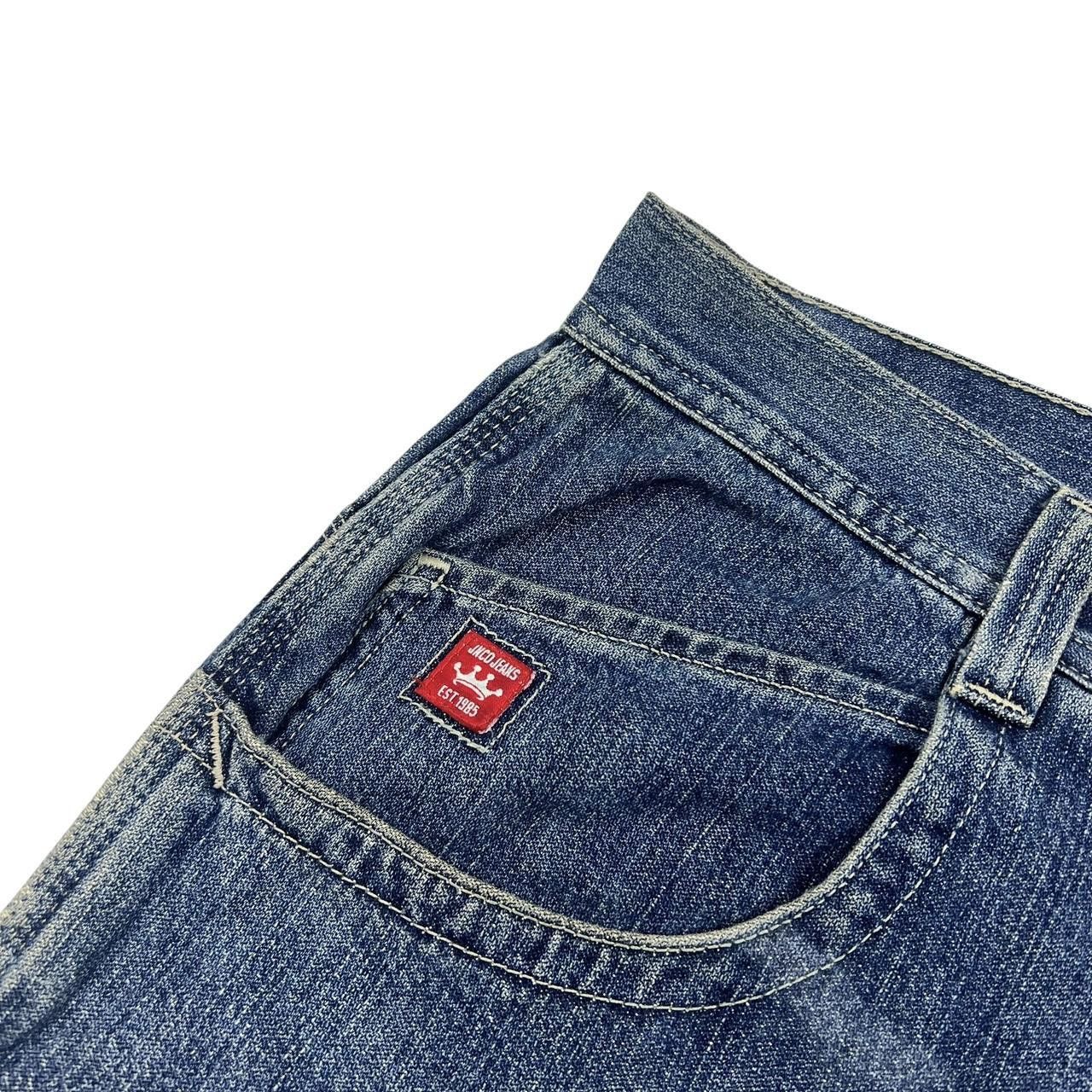 JNCO Vintage Jnco Red Crown Carpenter Denim Shorts Jorts Waist 38 Size US 38 / EU 54 - 3 Thumbnail